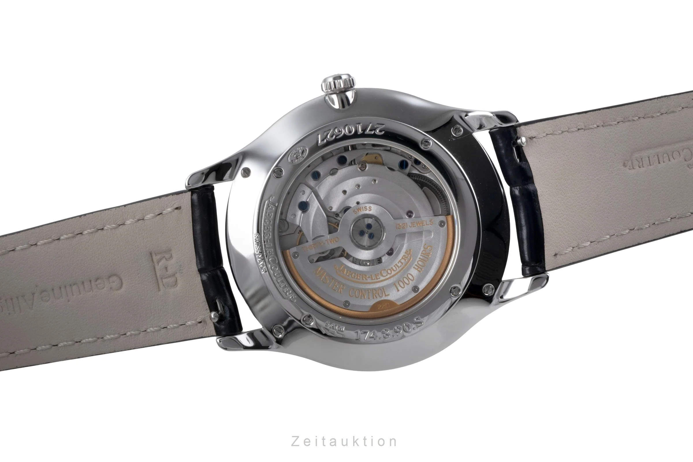 Jaeger LeCoultre Master Ultra Thin steel automatic men's watch Q1358420  , 174.8.90.S	 LP: 10300EUR  [2506930] - Image 12