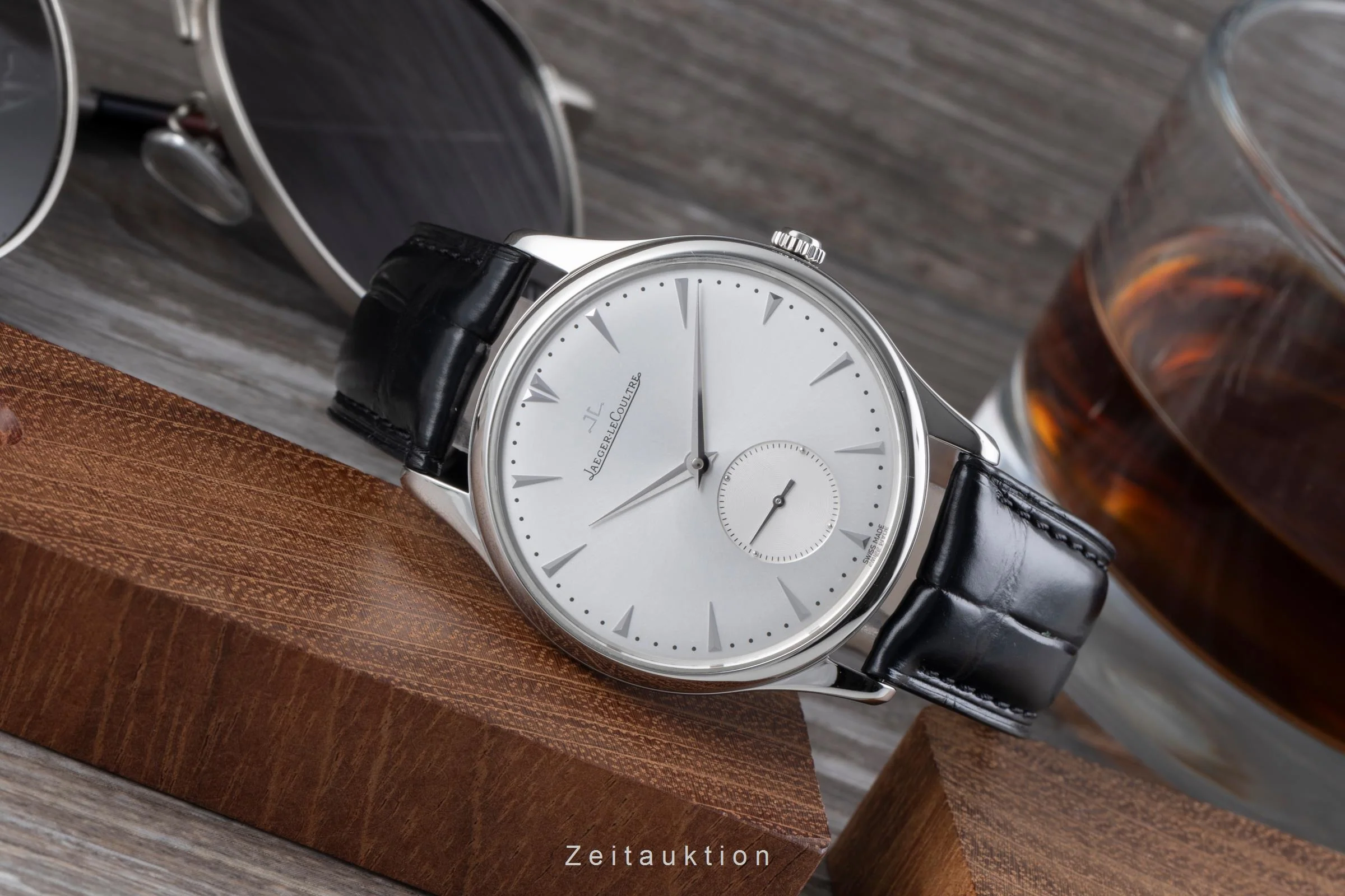 Jaeger LeCoultre Master Ultra Thin steel automatic men's watch Q1358420  , 174.8.90.S	 LP: 10300EUR  [2506930] - Image 3