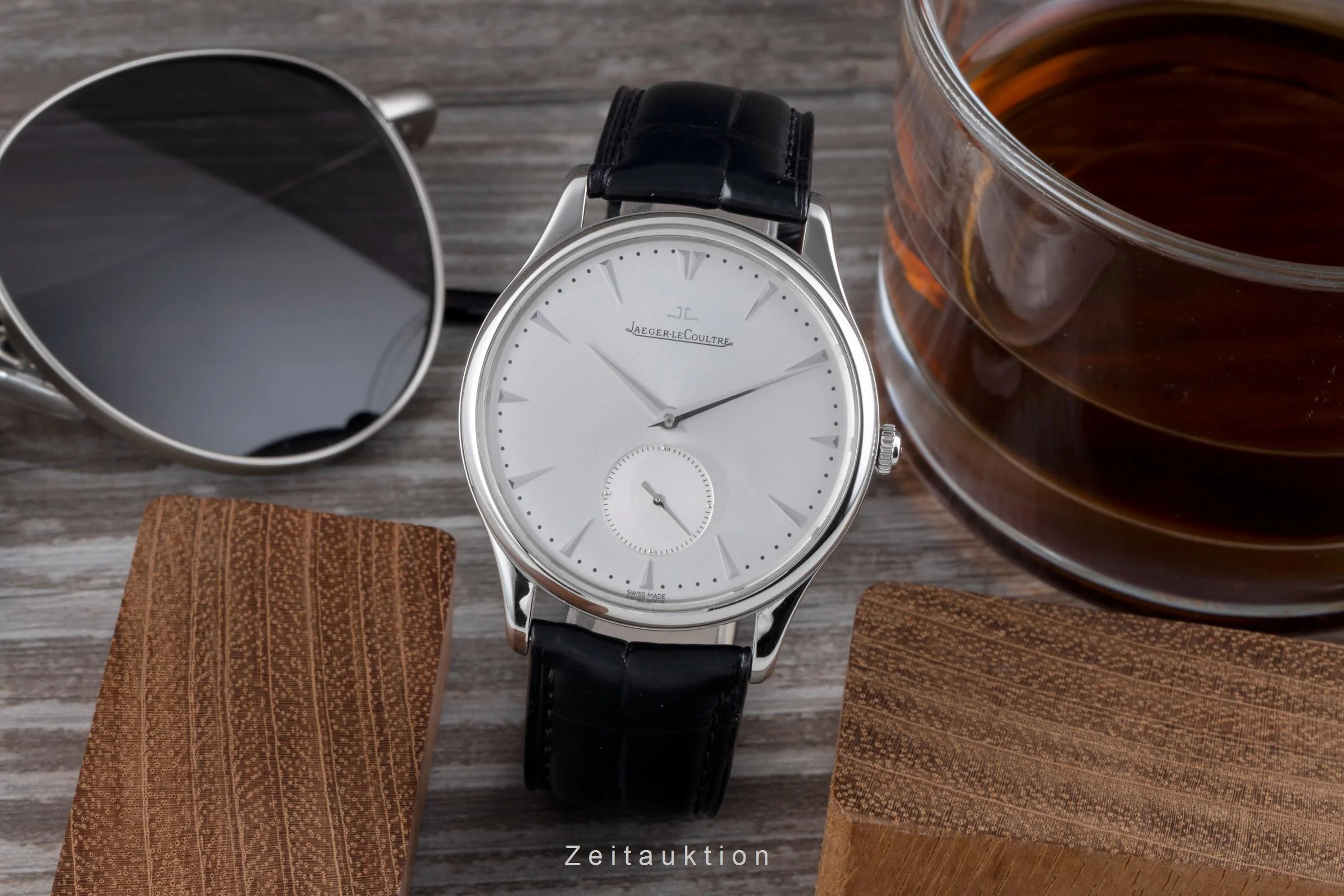 Jaeger LeCoultre Master Ultra Thin steel automatic men's watch Q1358420  , 174.8.90.S	 LP: 10300EUR  [2506930] - Image 4