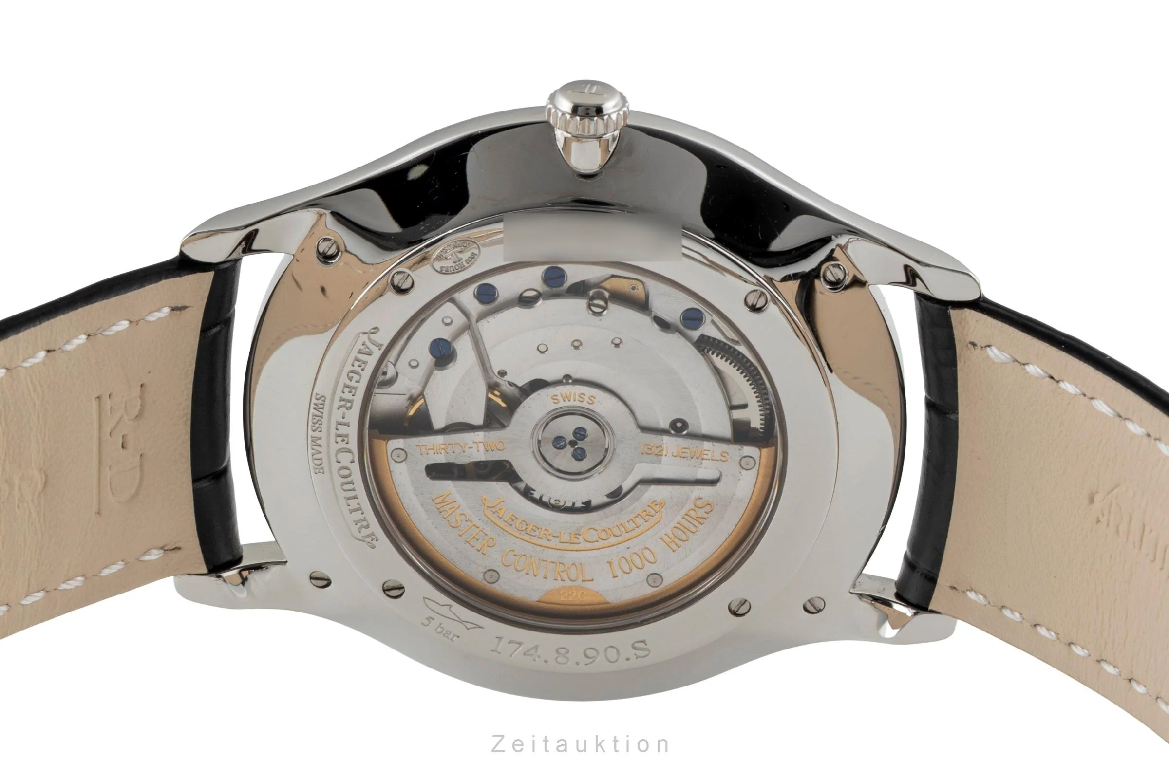 Jaeger LeCoultre Master Ultra Thin steel automatic men's watch Q1358420  , 174.8.90.S	  [2601289] - Image 13