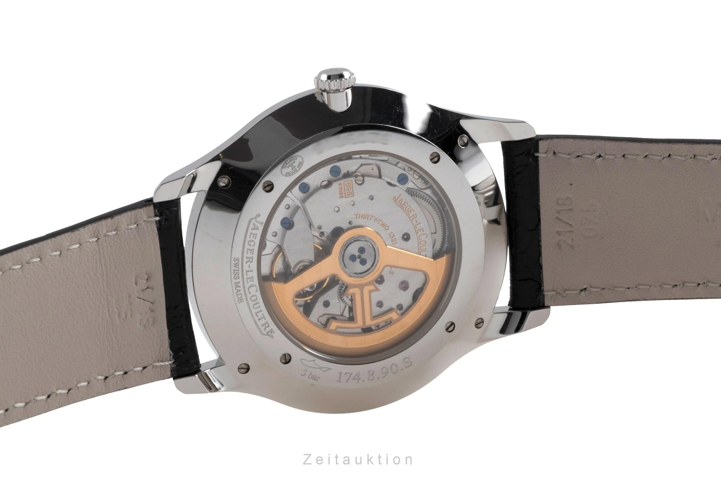 Jaeger LeCoultre Master Ultra Thin steel automatic men's watch Q1358480,  174.8.90.S LP: 10300EUR  [2503757] - Image 12