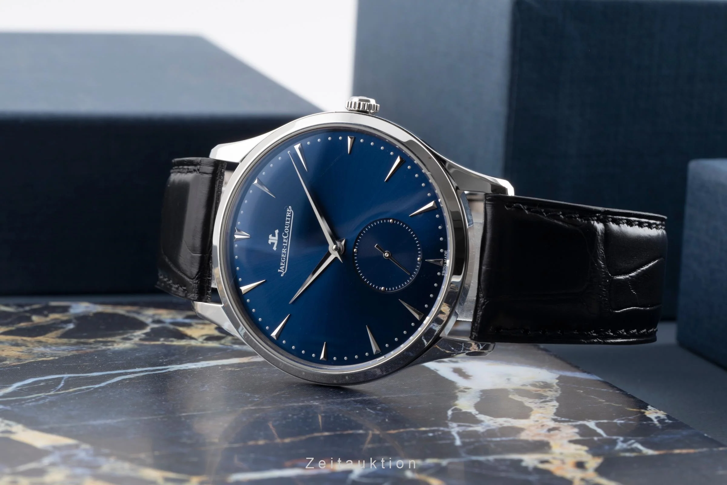 Jaeger LeCoultre Master Ultra Thin steel automatic men's watch Q1358480,  174.8.90.S LP: 10300EUR  [2503757] - Image 3
