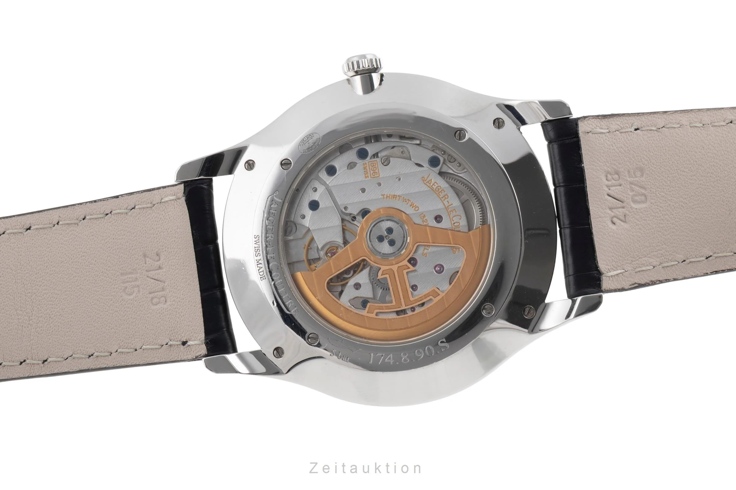 Jaeger LeCoultre Master Ultra Thin steel automatic men's watch Q1358480,  174.8.90.S LP: 10300EUR  [2600293] - Image 12