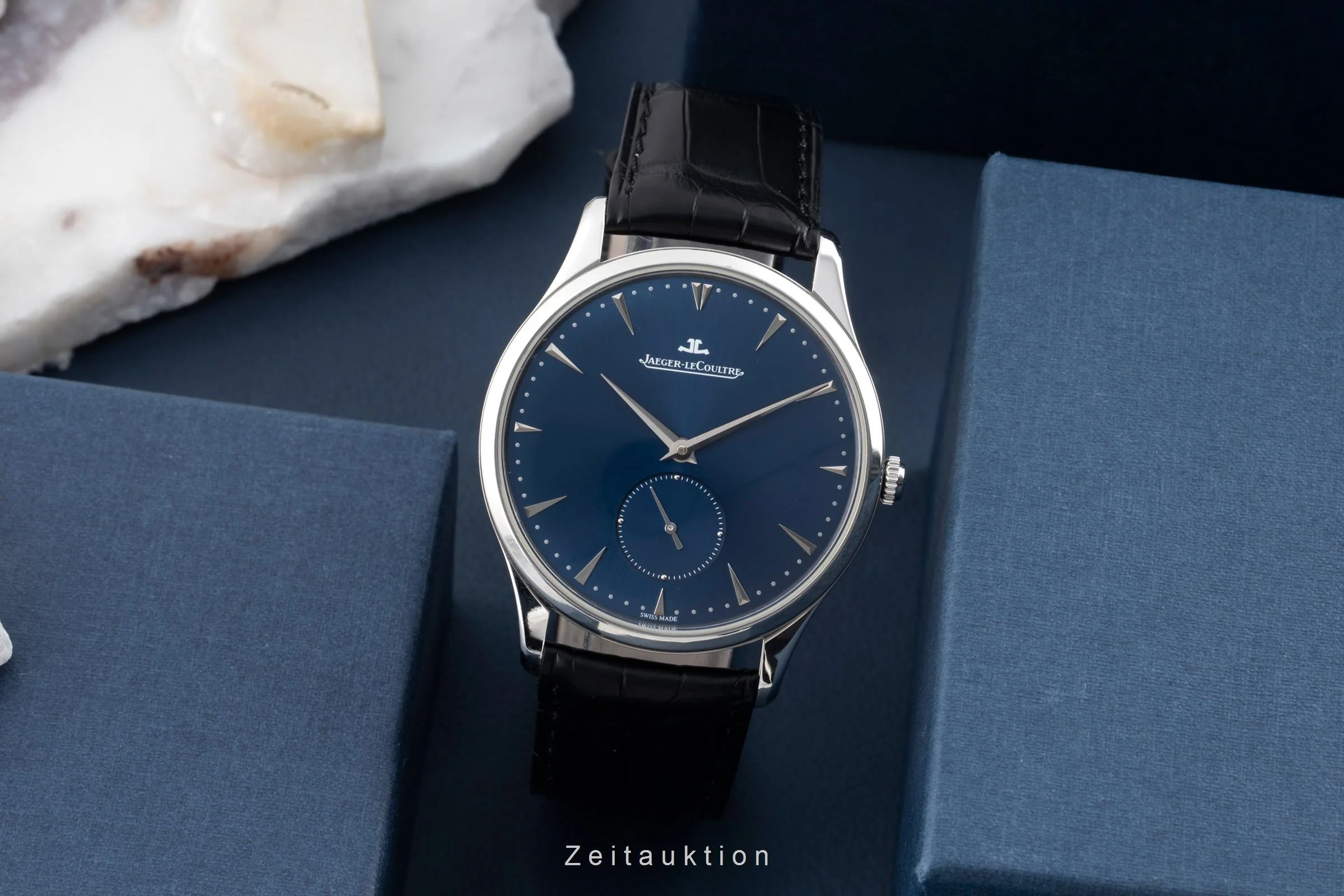 Jaeger LeCoultre Master Ultra Thin steel automatic men's watch Q1358480,  174.8.90.S LP: 10300EUR  [2600293] - Image 4