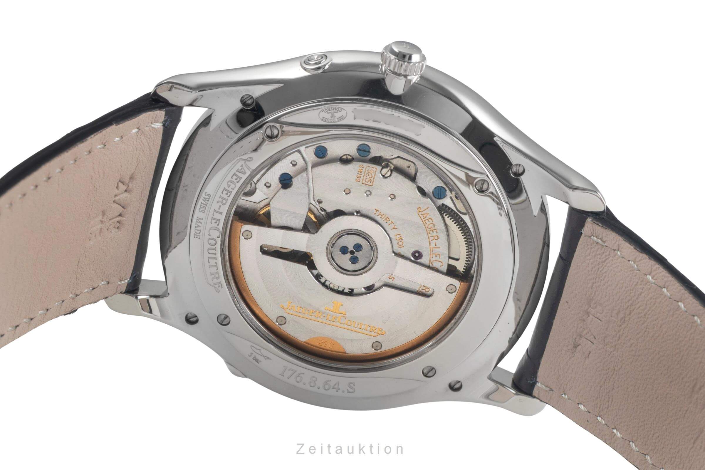 Jaeger LeCoultre Master Ultra Thin steel automatic men's watch Q1368420, 176.8.64.S LP: 12200EUR  [2501206] - Image 10