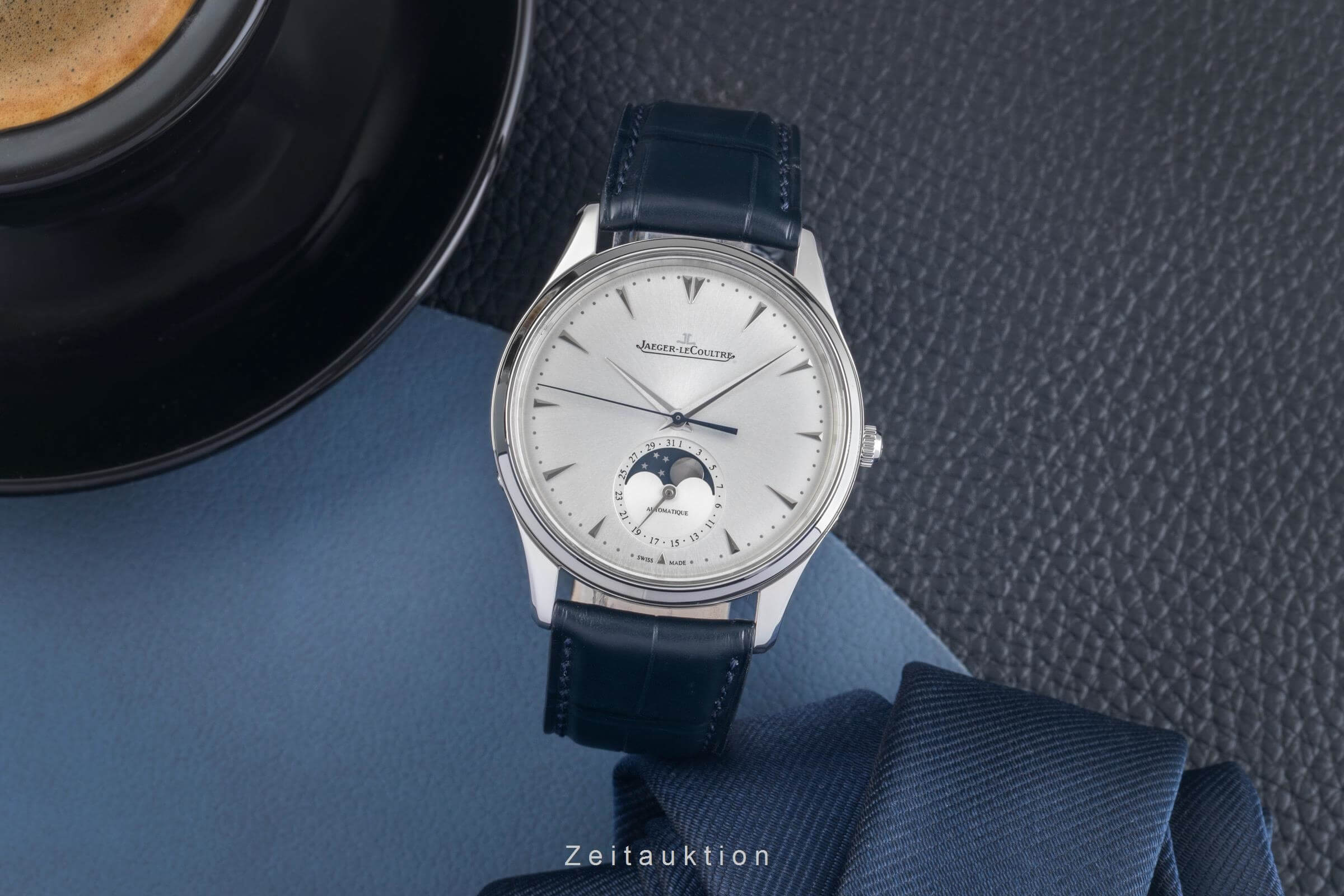 Jaeger LeCoultre Master Ultra Thin steel automatic men's watch Q1368420, 176.8.64.S LP: 12200EUR  [2501206] - Image 4