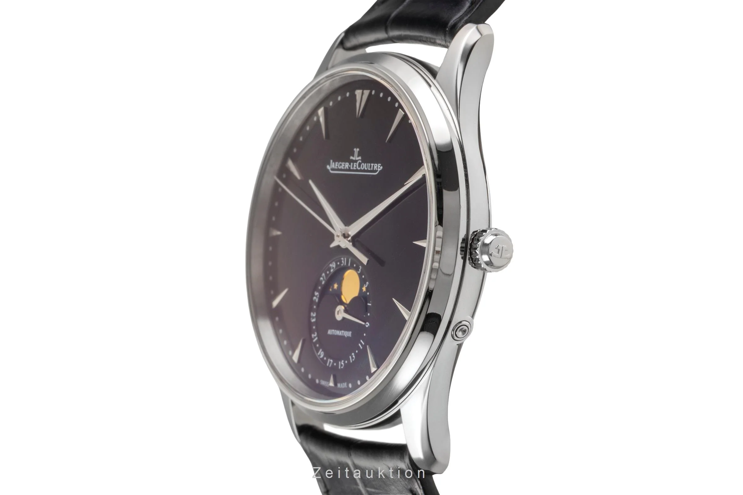 Jaeger LeCoultre Master Ultra Thin steel automatic men's watch Q1368470  176.8.64.S  [2504344] - Image 7