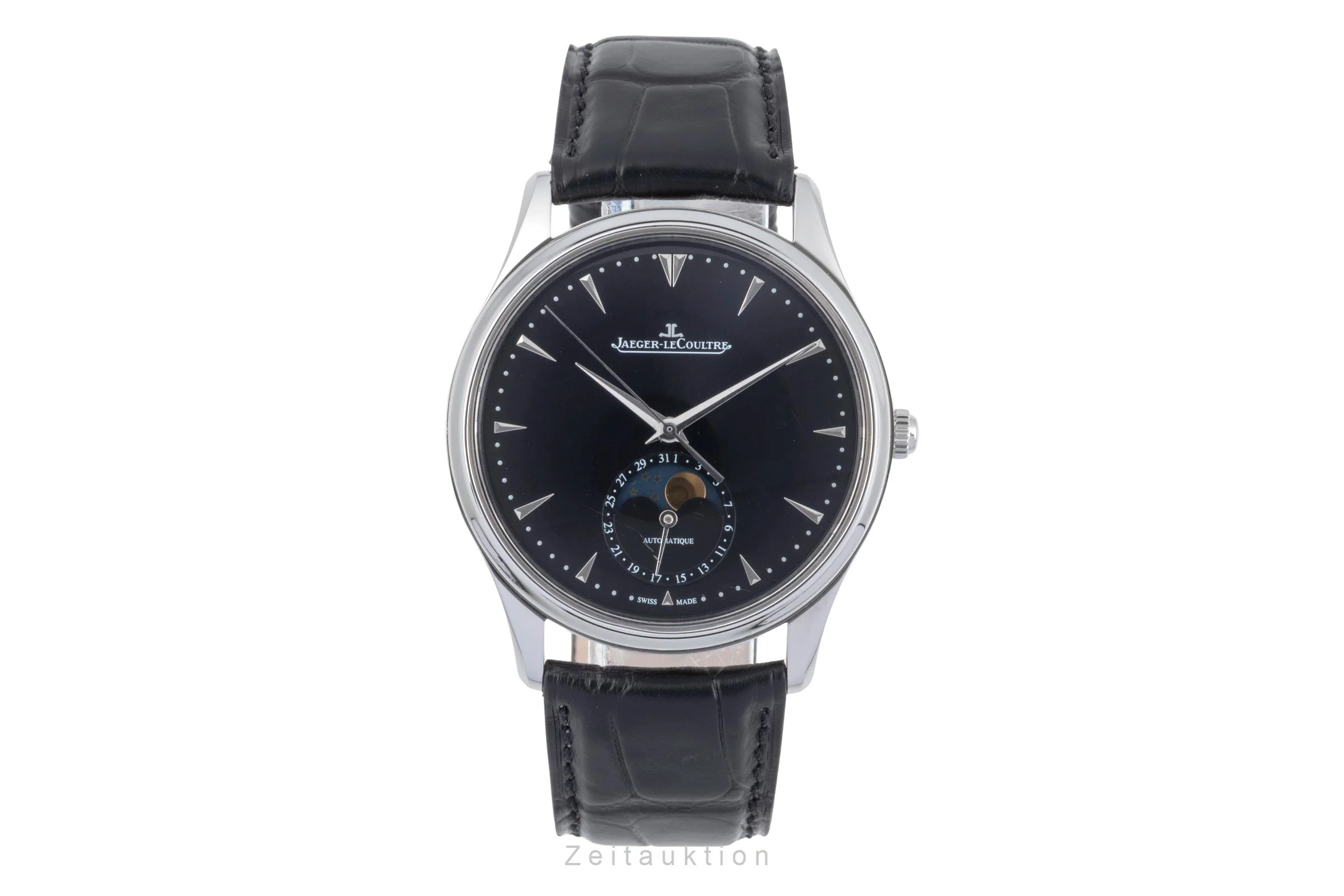 Jaeger LeCoultre Master Ultra Thin steel automatic men's watch Q1368470  176.8.64.S LP: 12500EUR  [2504529] - Image 5