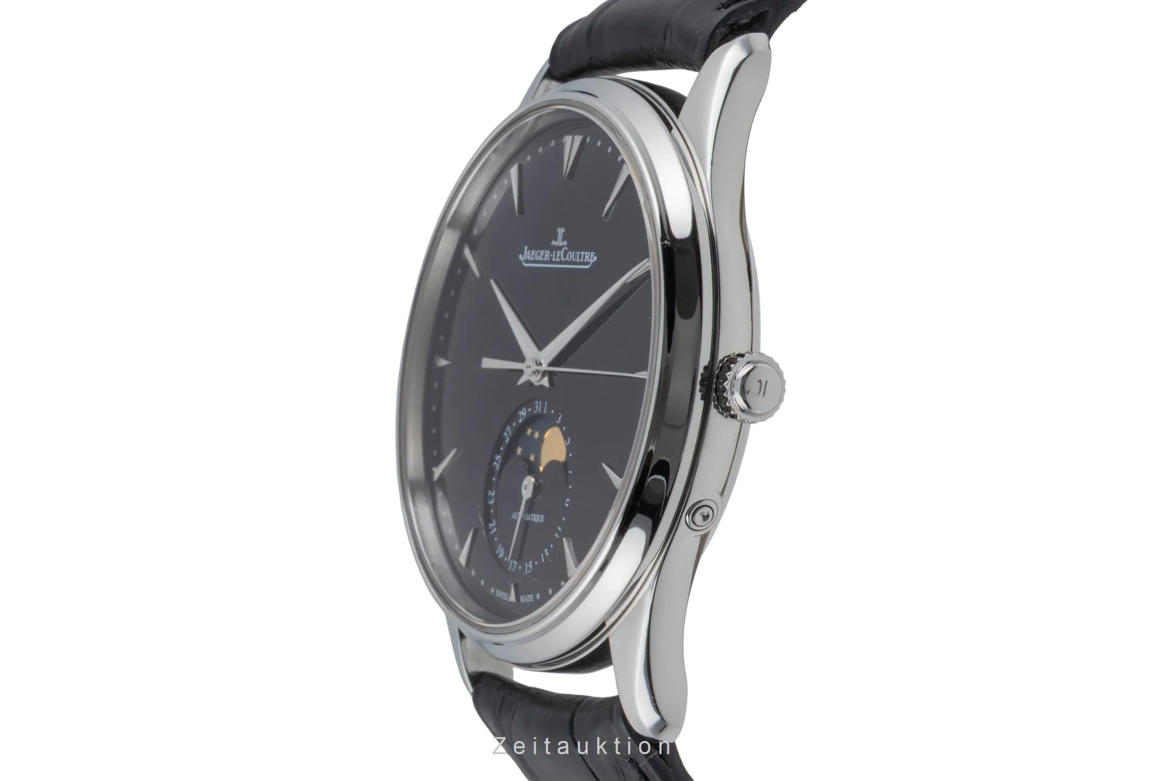 Jaeger LeCoultre Master Ultra Thin steel automatic men's watch Q1368470  176.8.64.S LP: 12500EUR  [2504529] - Image 7