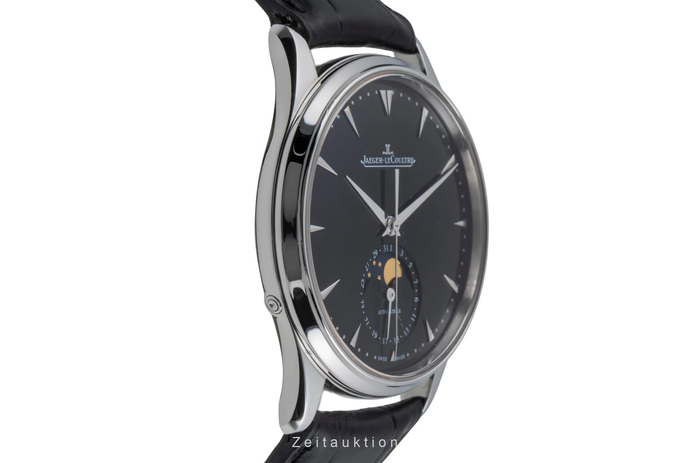 Jaeger LeCoultre Master Ultra Thin steel automatic men's watch Q1368470  176.8.64.S LP: 12500EUR  [2504529] - Image 8