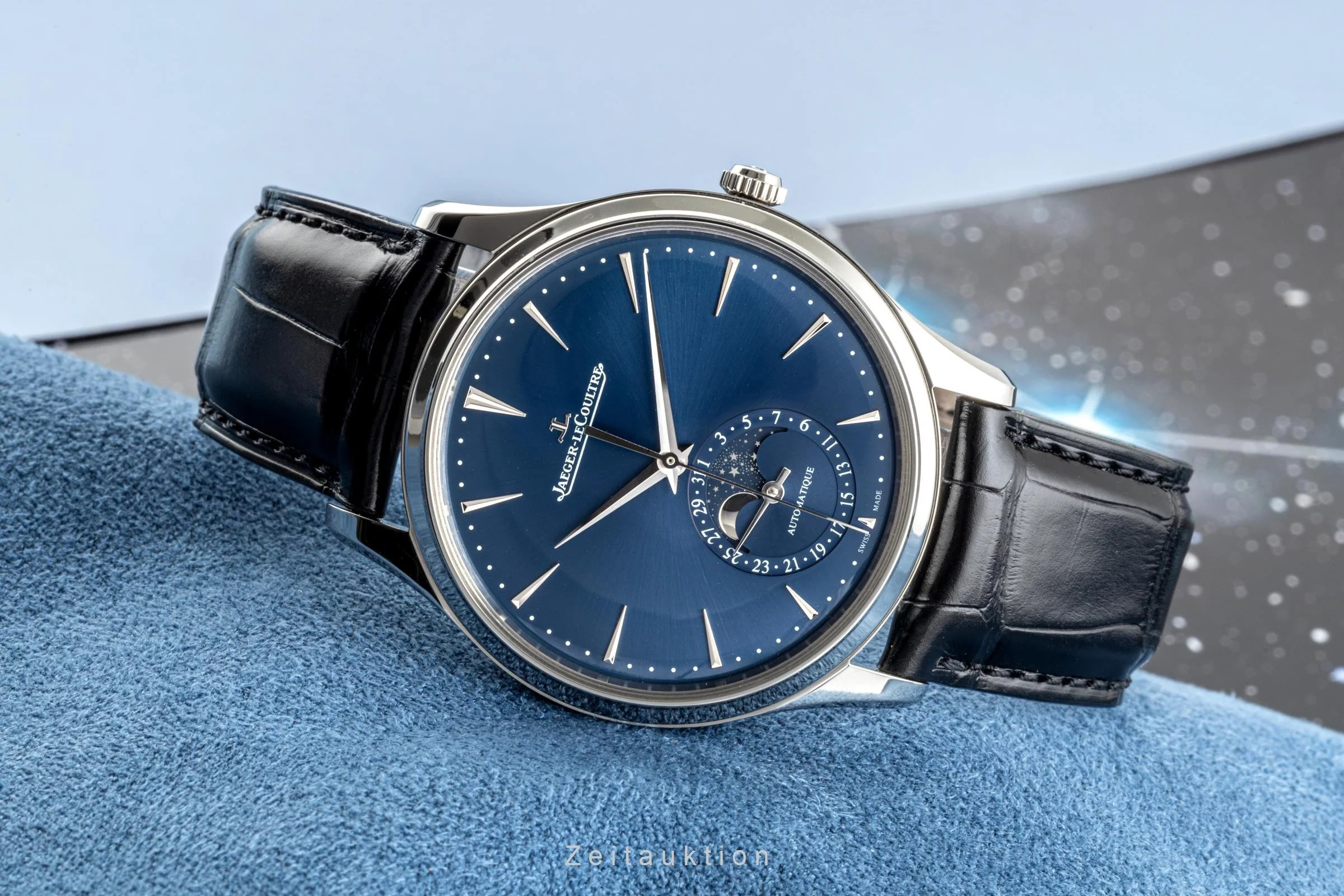 Jaeger LeCoultre Master Ultra Thin steel automatic men's watch Q1368480, 109.8.A5.S LP: 12400EUR  [2300700] - Image 2