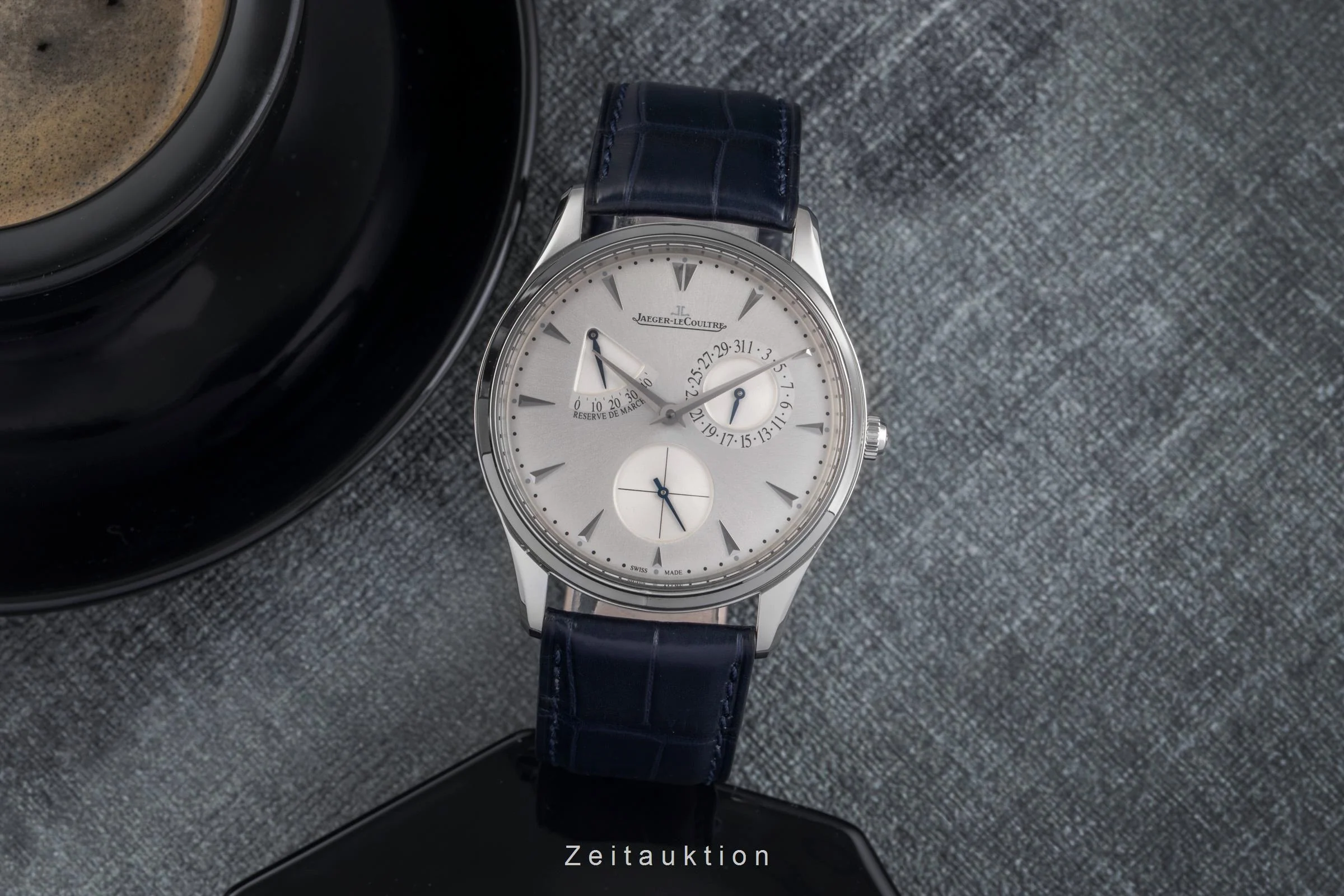 Jaeger LeCoultre Master Ultra Thin steel automatic men's watch Q1378420  176.8.38.S LP: 10800EUR  [2502636] - Image 4