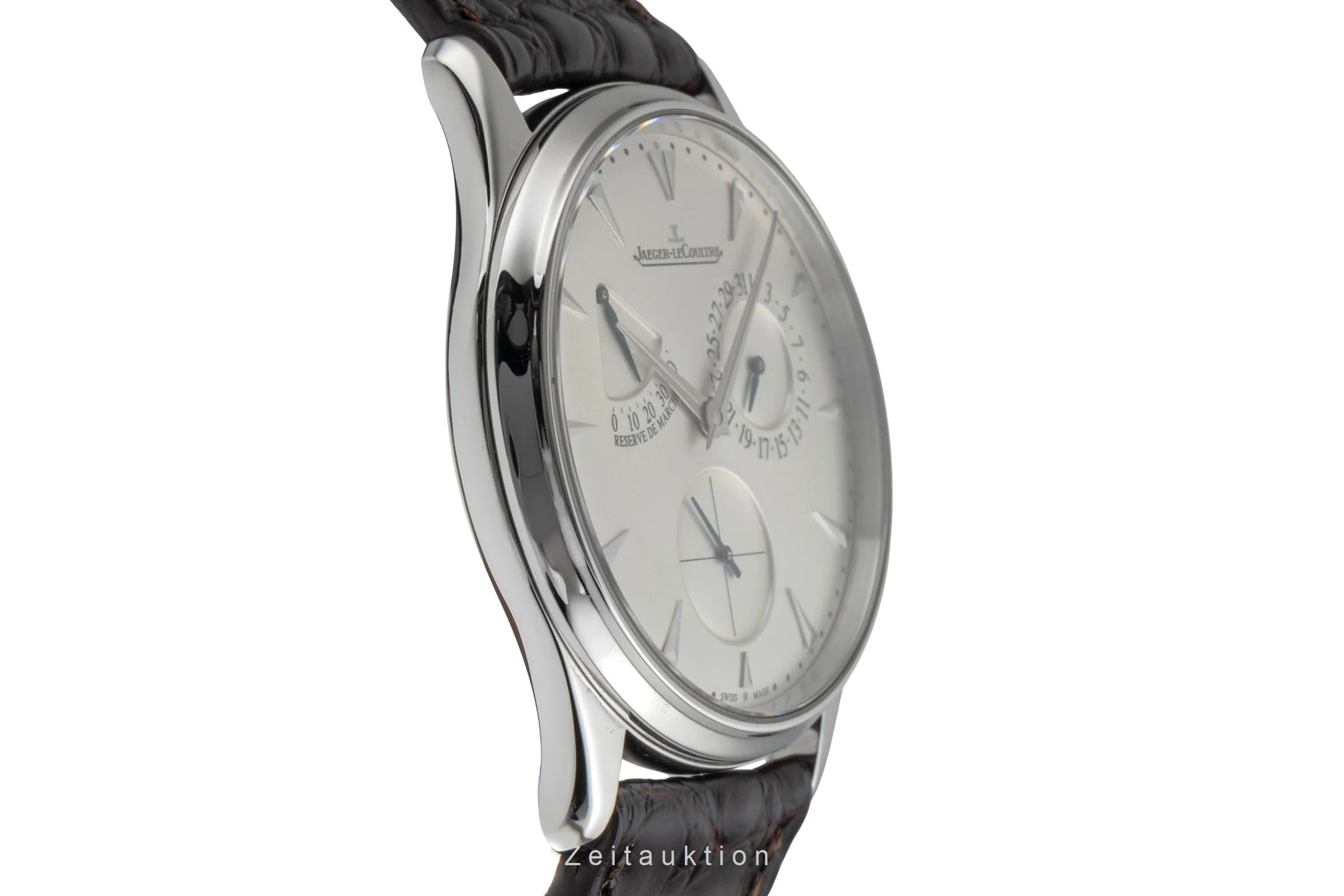 Jaeger LeCoultre Master Ultra Thin steel automatic men's watch Q1378420  176.8.38.S LP: 10800EUR  [2504496] - Image 8