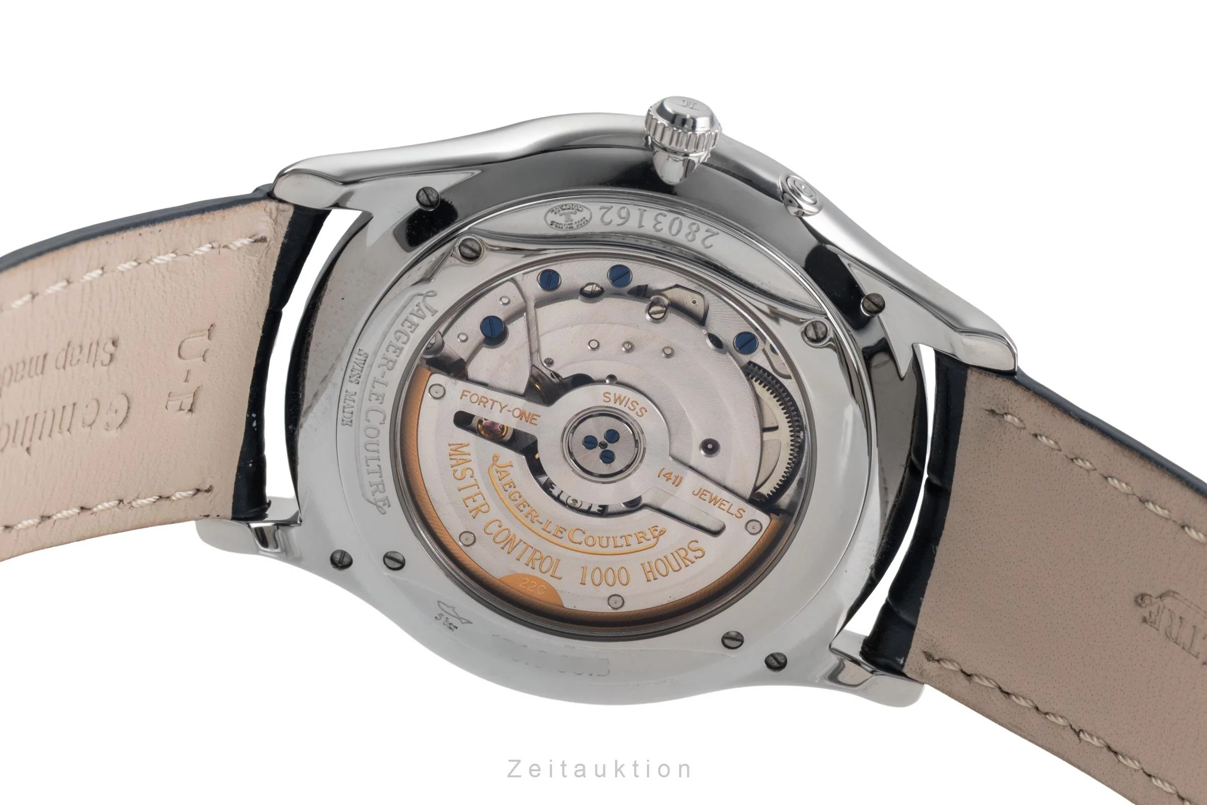 Jaeger LeCoultre Master Ultra Thin steel automatic men's watch Q1378420  176.8.38.S LP: 10800EUR  [2504593] - Image 11