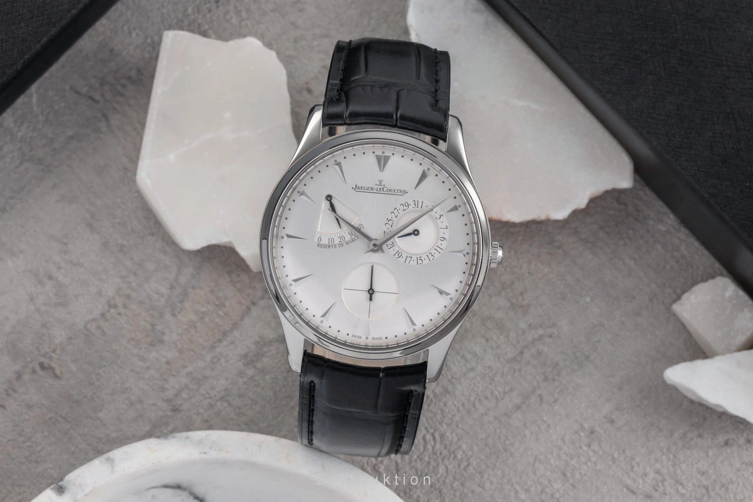 Jaeger LeCoultre Master Ultra Thin steel automatic men's watch Q1378420  176.8.38.S LP: 10800EUR  [2504593] - Image 4