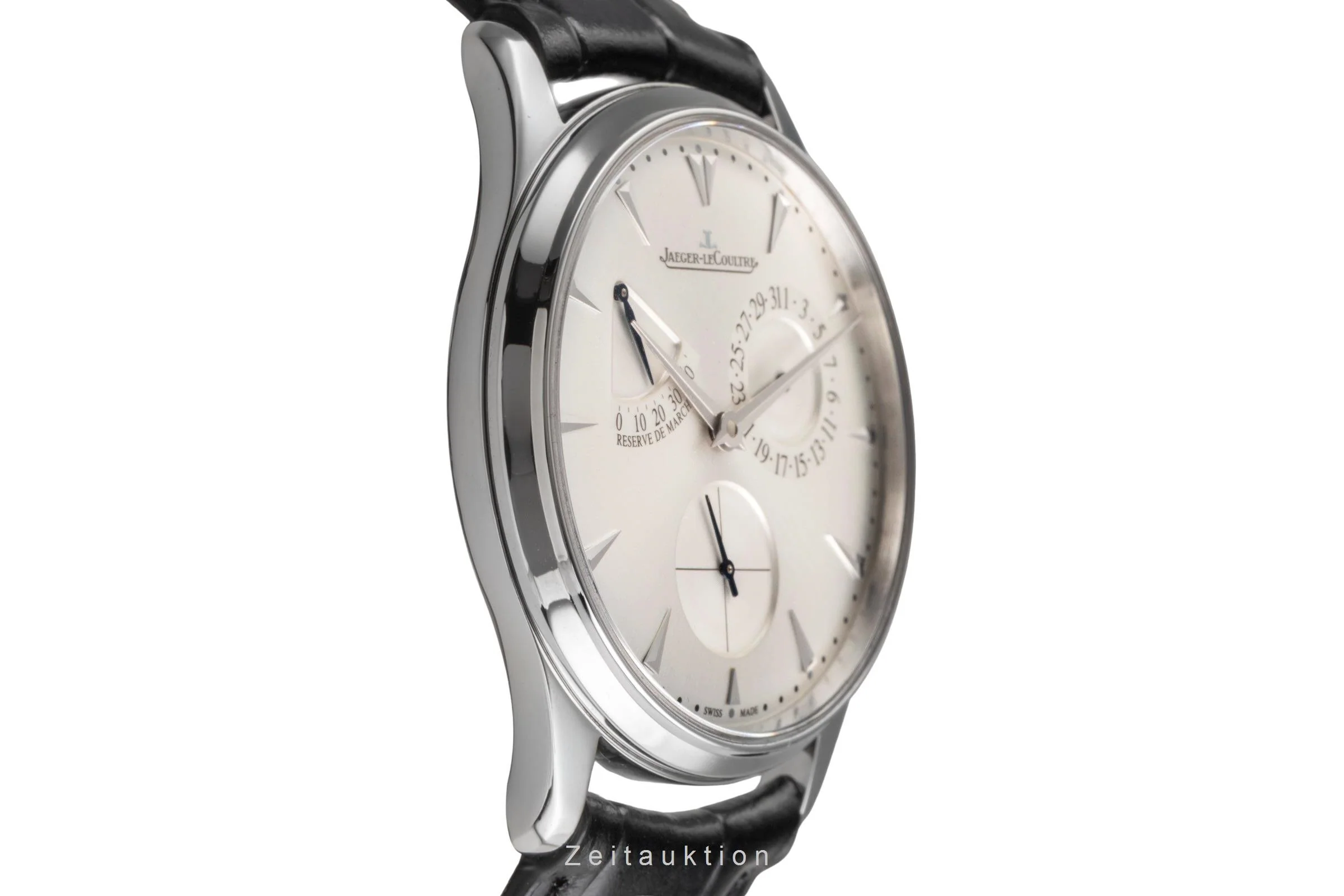 Jaeger LeCoultre Master Ultra Thin steel automatic men's watch Q1378420  176.8.38.S LP: 10800EUR  [2504593] - Image 8