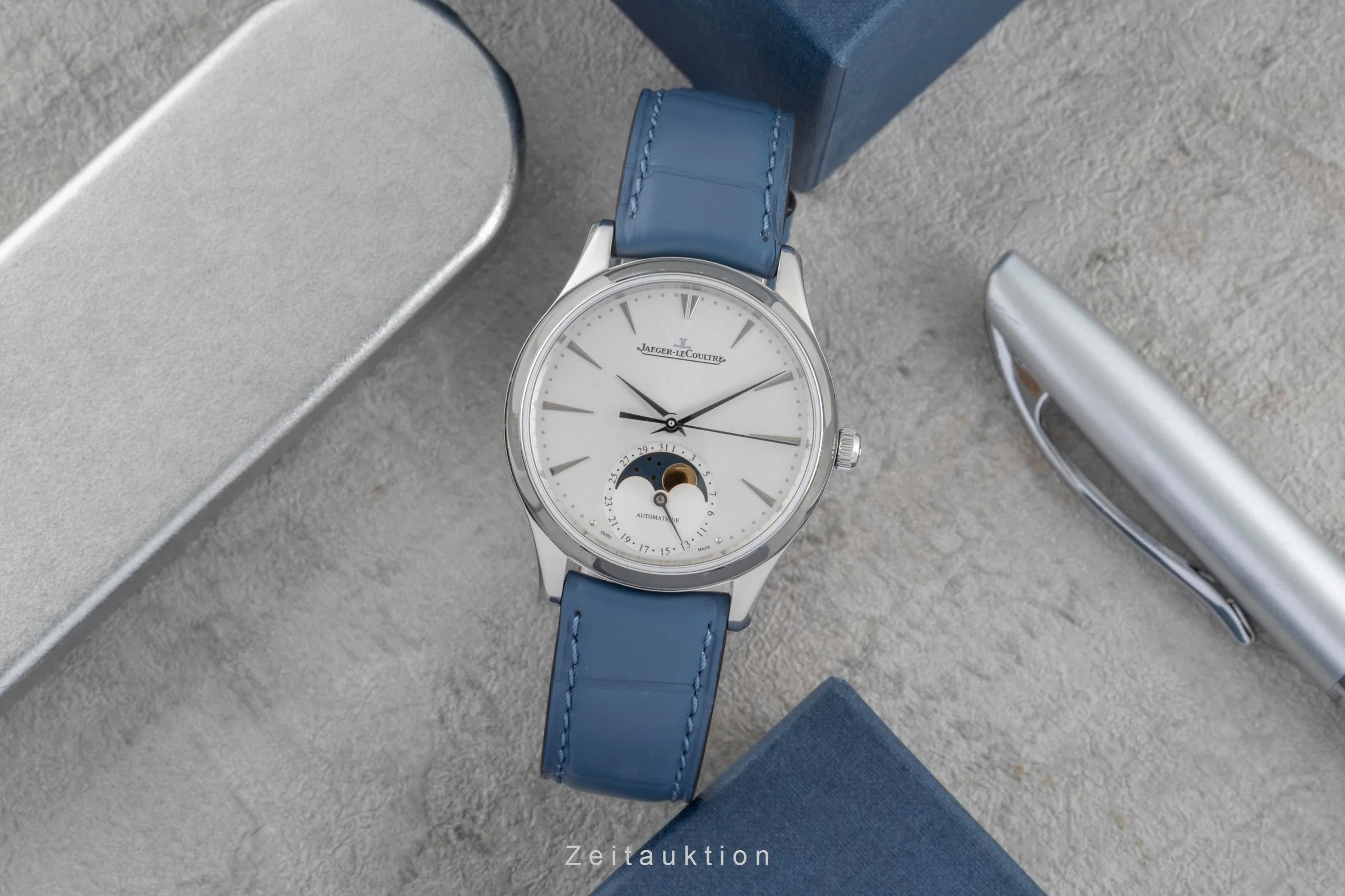 Jaeger LeCoultre Master Ultra Thin steel automatic unisex Q1258420 ,145.8.64.S LP: 9800EUR  [2506255] - Image 4