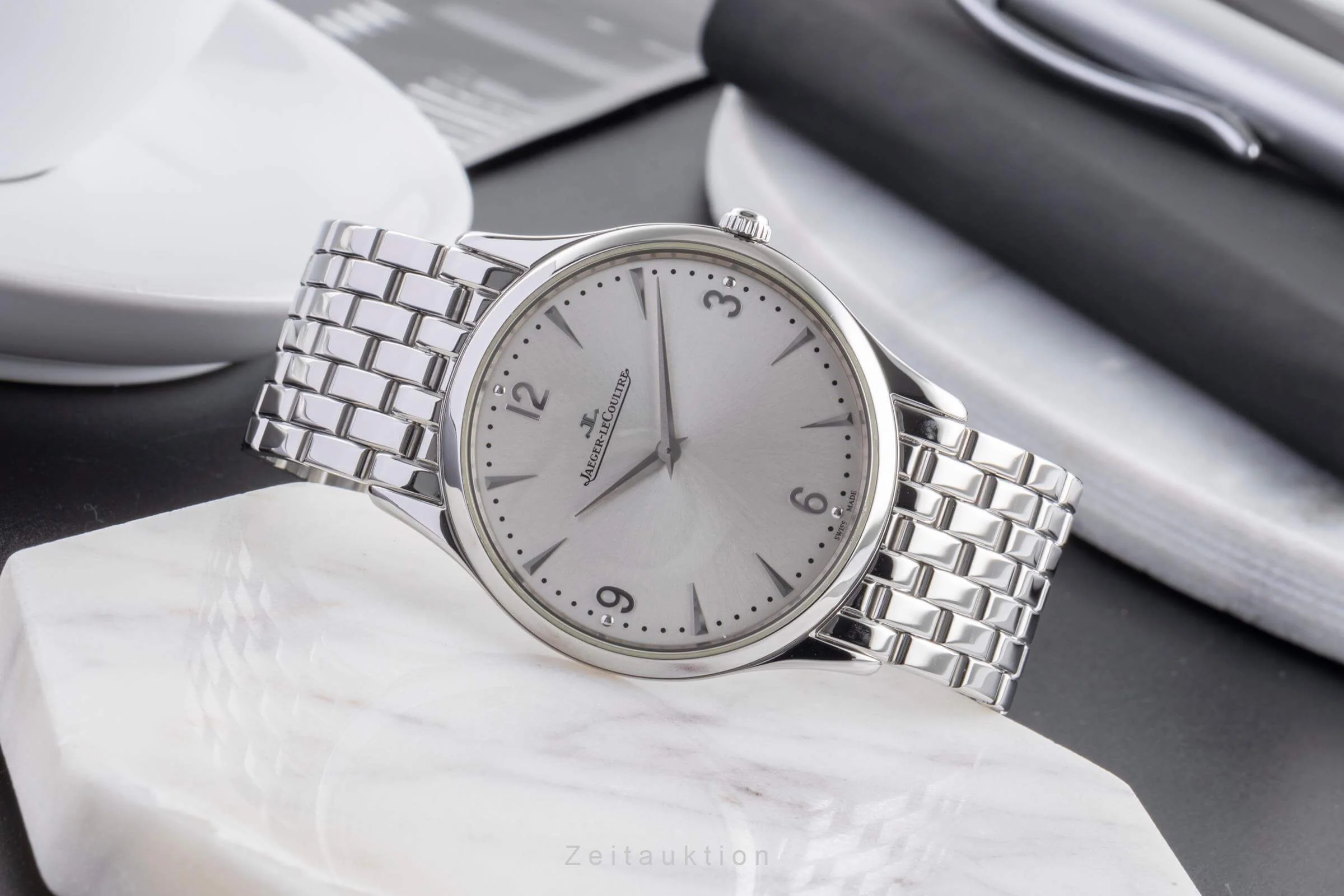 Jaeger LeCoultre Master Ultra Thin steel manual winding men's watch Q1348120 ,  172.8.79.S LP: 10300EUR  [2500993] - Image 3