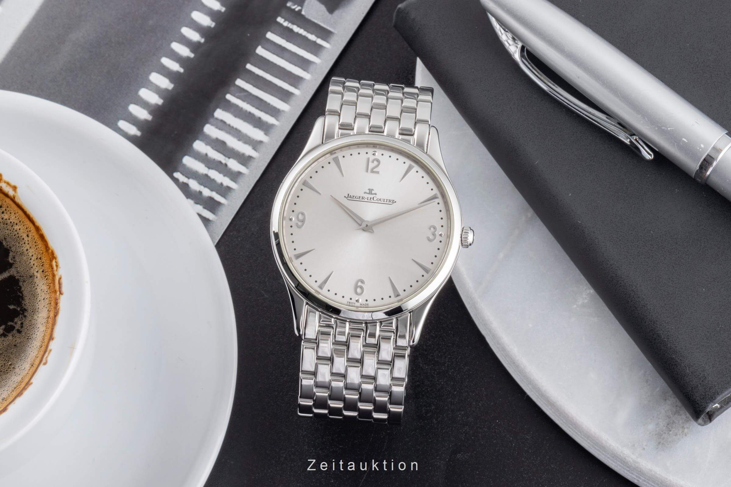 Jaeger LeCoultre Master Ultra Thin steel manual winding men's watch Q1348120 ,  172.8.79.S LP: 10300EUR  [2500993] - Image 4