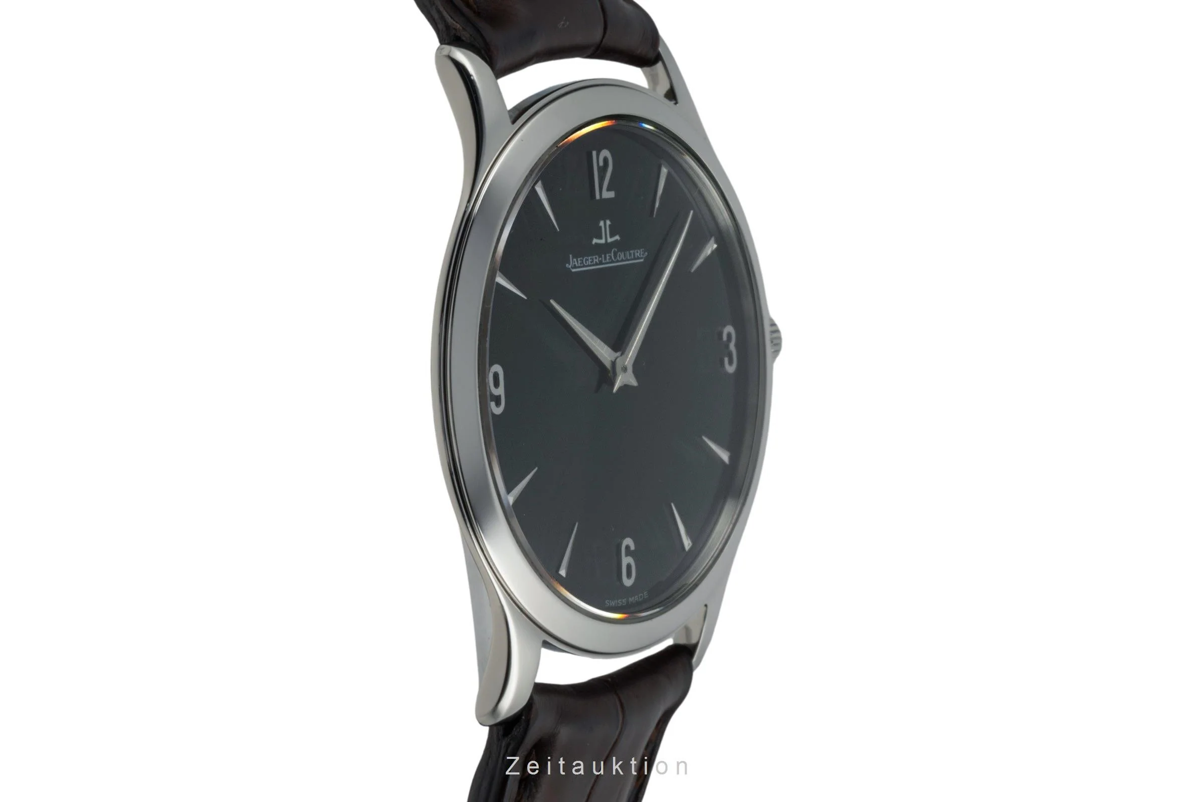 Jaeger LeCoultre Master Ultra Thin steel manual winding men's watch Q1458470, 145.8.79.S  [2401197] - Image 7