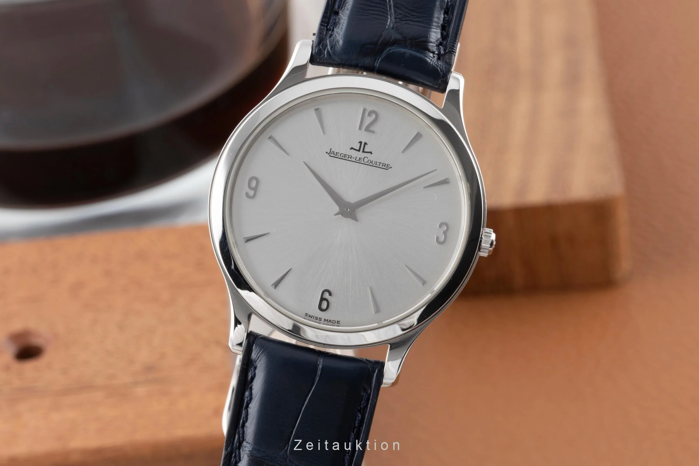 Jaeger LeCoultre Master Ultra Thin steel manual winding men's watch Q1458504 , 145.8.79.S  [2503612] - Image 2