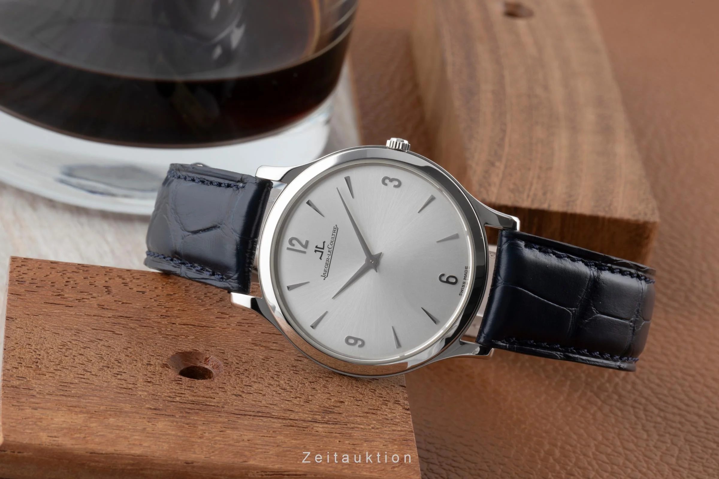 Jaeger LeCoultre Master Ultra Thin steel manual winding men's watch Q1458504 , 145.8.79.S  [2503612] - Image 3