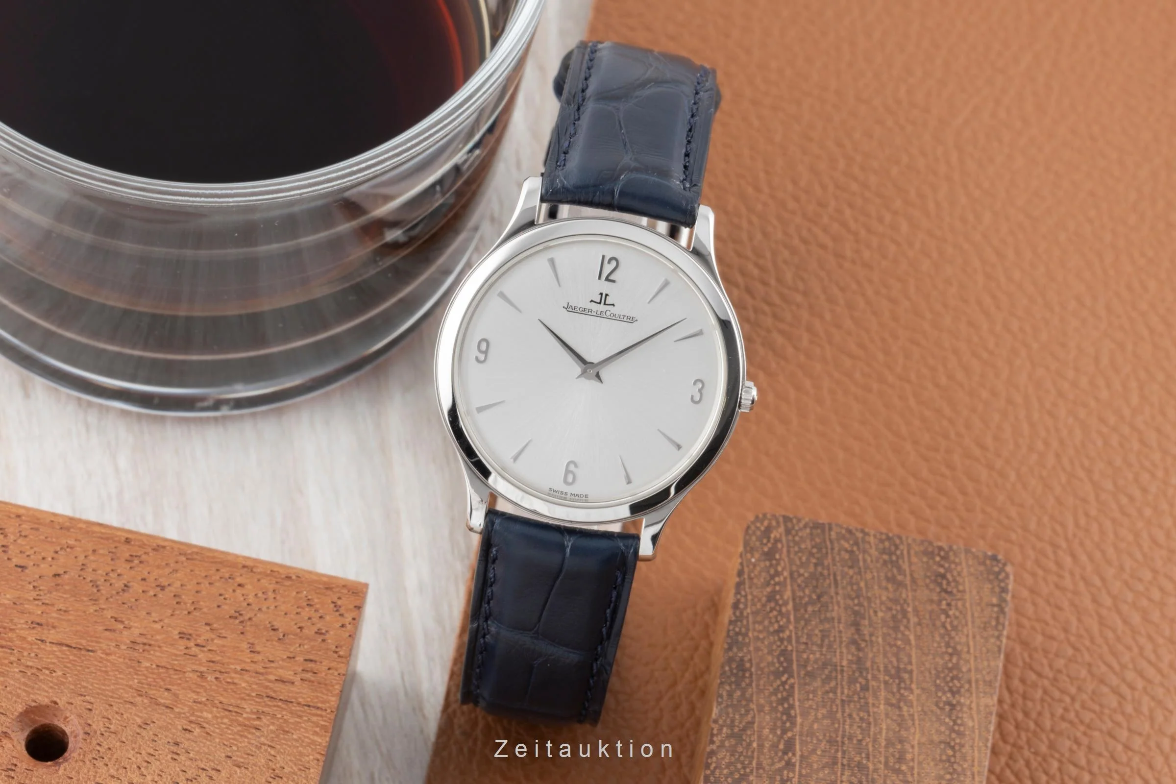 Jaeger LeCoultre Master Ultra Thin steel manual winding men's watch Q1458504 , 145.8.79.S  [2503612] - Image 4