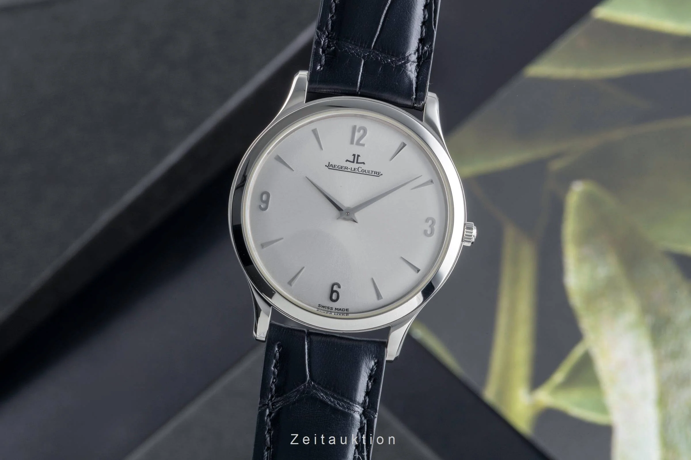 Jaeger LeCoultre Master Ultra Thin steel manual winding men's watch Q1458520 ,  145.8.79  [2501394] - Image 2