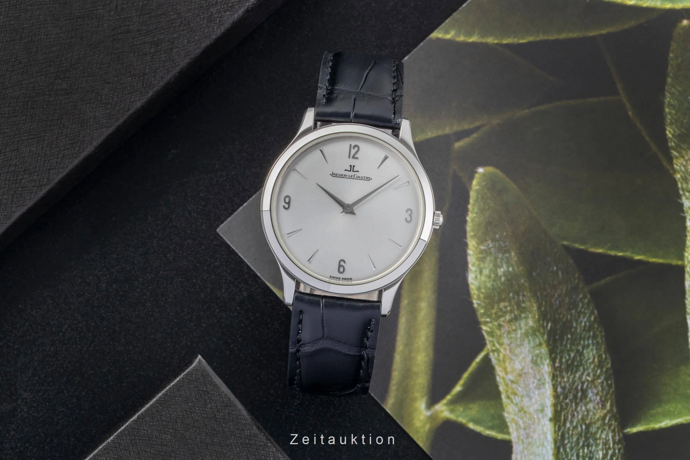 Jaeger LeCoultre Master Ultra Thin steel manual winding men's watch Q1458520 ,  145.8.79  [2501394] - Image 4