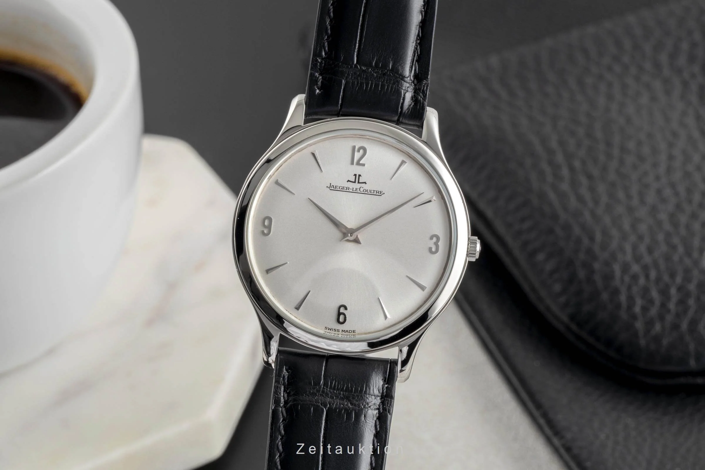 Jaeger LeCoultre Master Ultra Thin steel manual winding men's watch Q1458520  , 145.8.79  [2501737] - Image 2