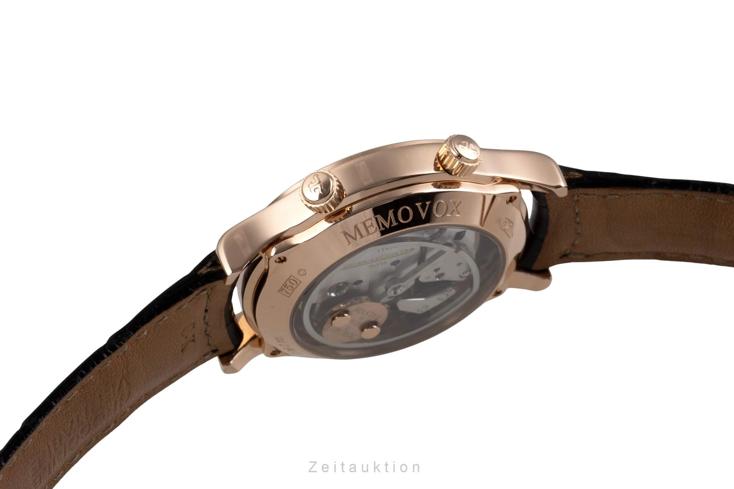 Jaeger LeCoultre Memovox 18 ct gold automatic men's watch Q1442470  144.2.94.S  [2502310] - Image 11