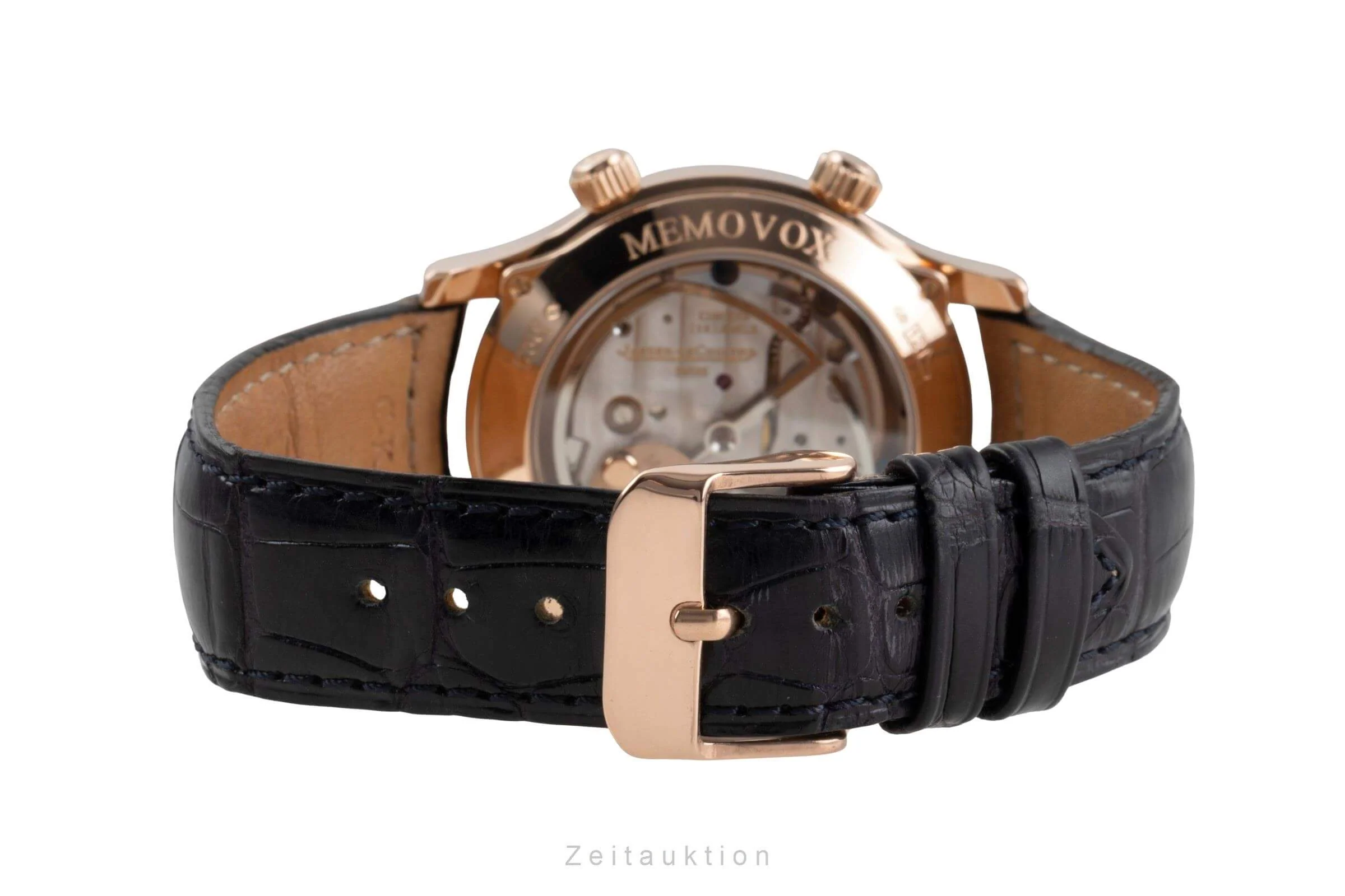 Jaeger LeCoultre Memovox 18 ct gold automatic men's watch Q1442470  144.2.94.S  [2502310] - Image 12