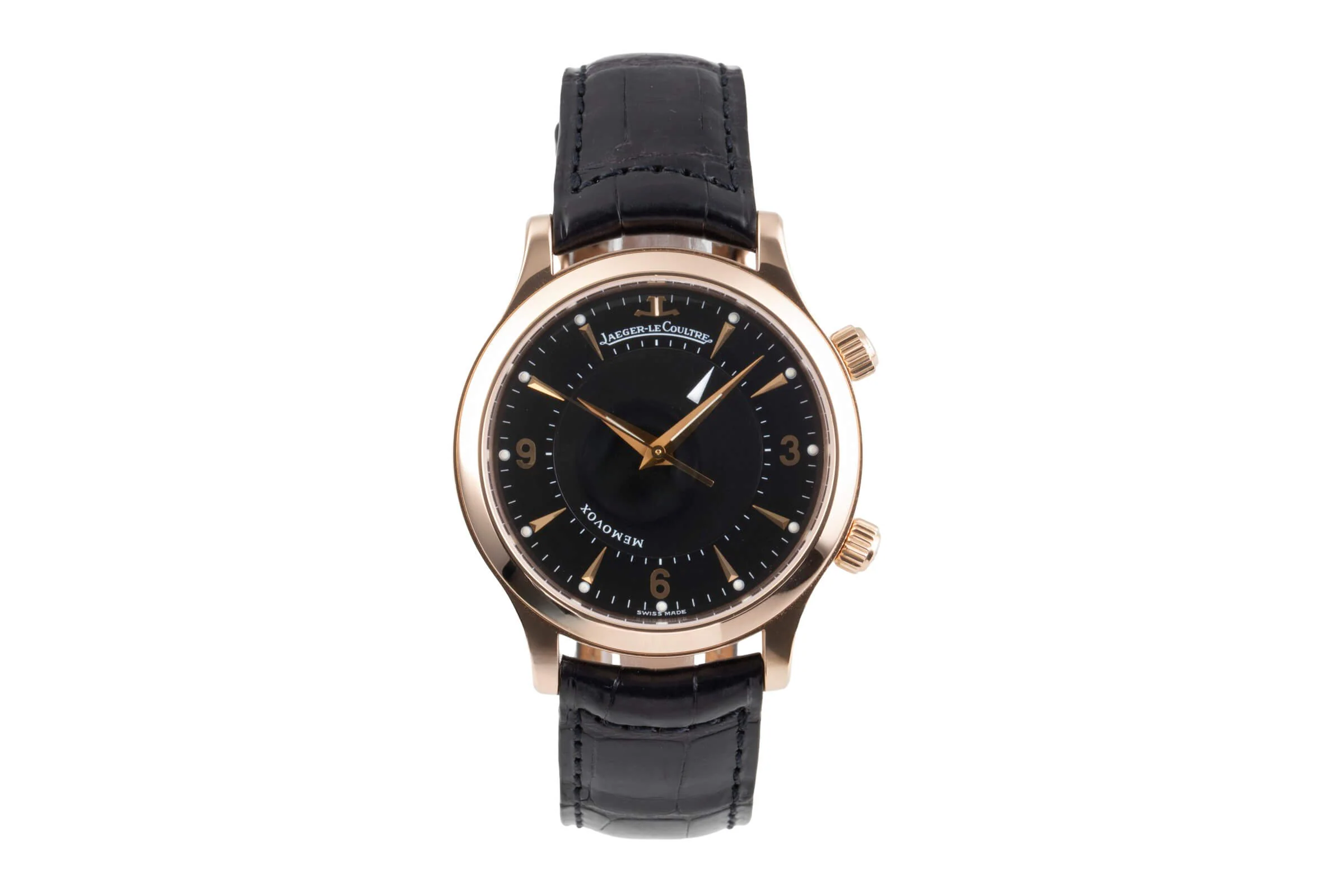 Jaeger LeCoultre Memovox 18 ct gold automatic men's watch Q1442470  144.2.94.S  [2502310] - Image 5