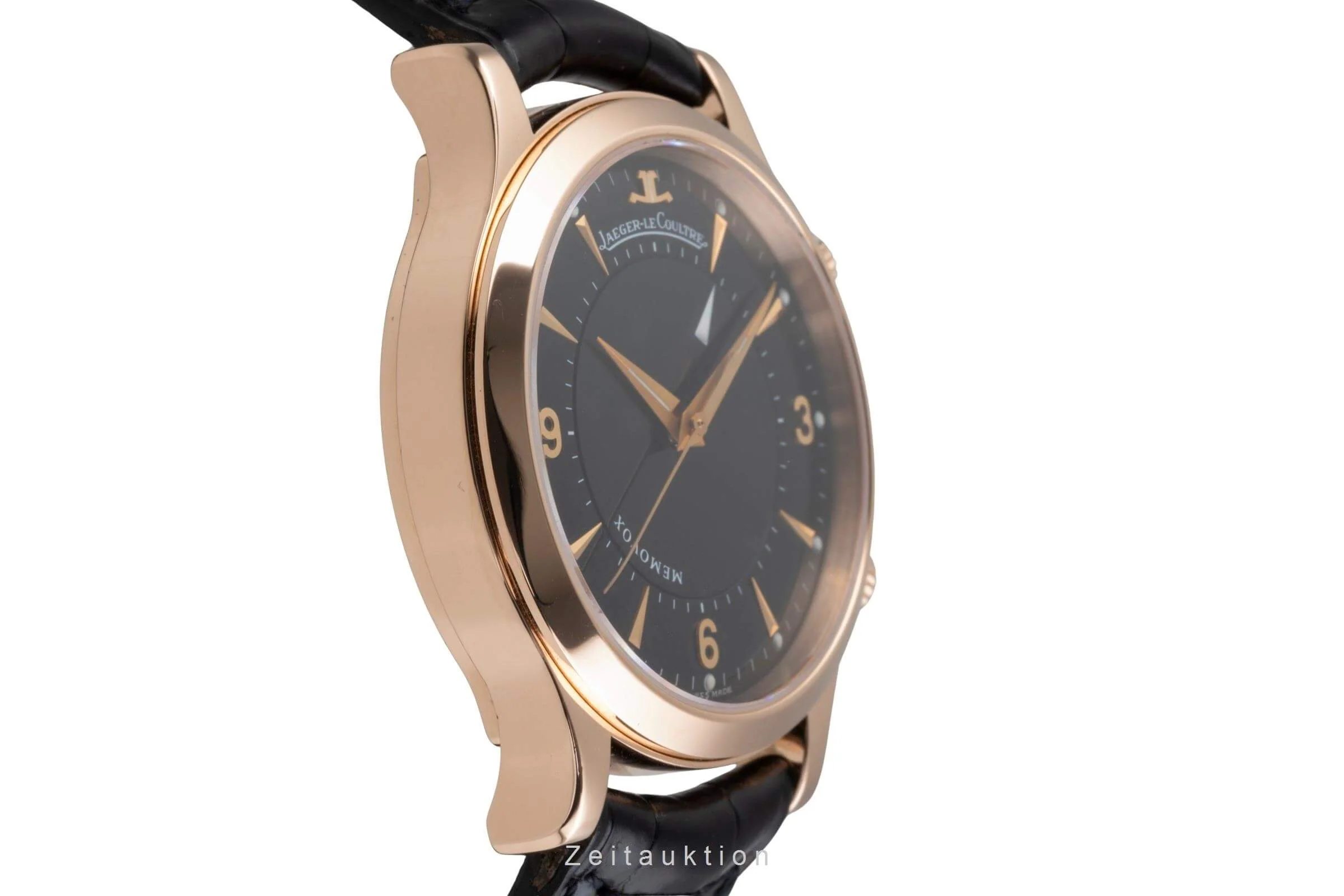 Jaeger LeCoultre Memovox 18 ct gold automatic men's watch Q1442470  144.2.94.S  [2502310] - Image 8