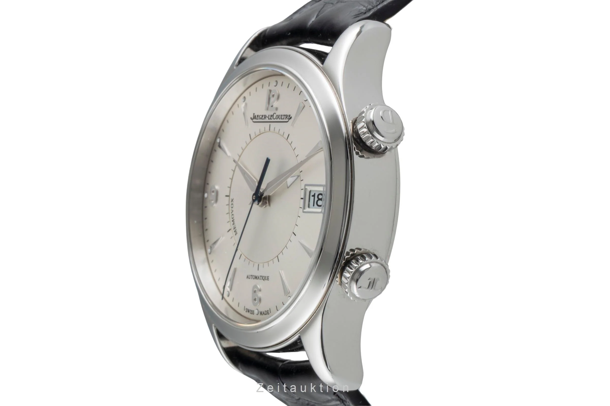 Jaeger LeCoultre Memovox steel automatic men's watch Q1418430 , 174.8.96  [2506928] - Image 7