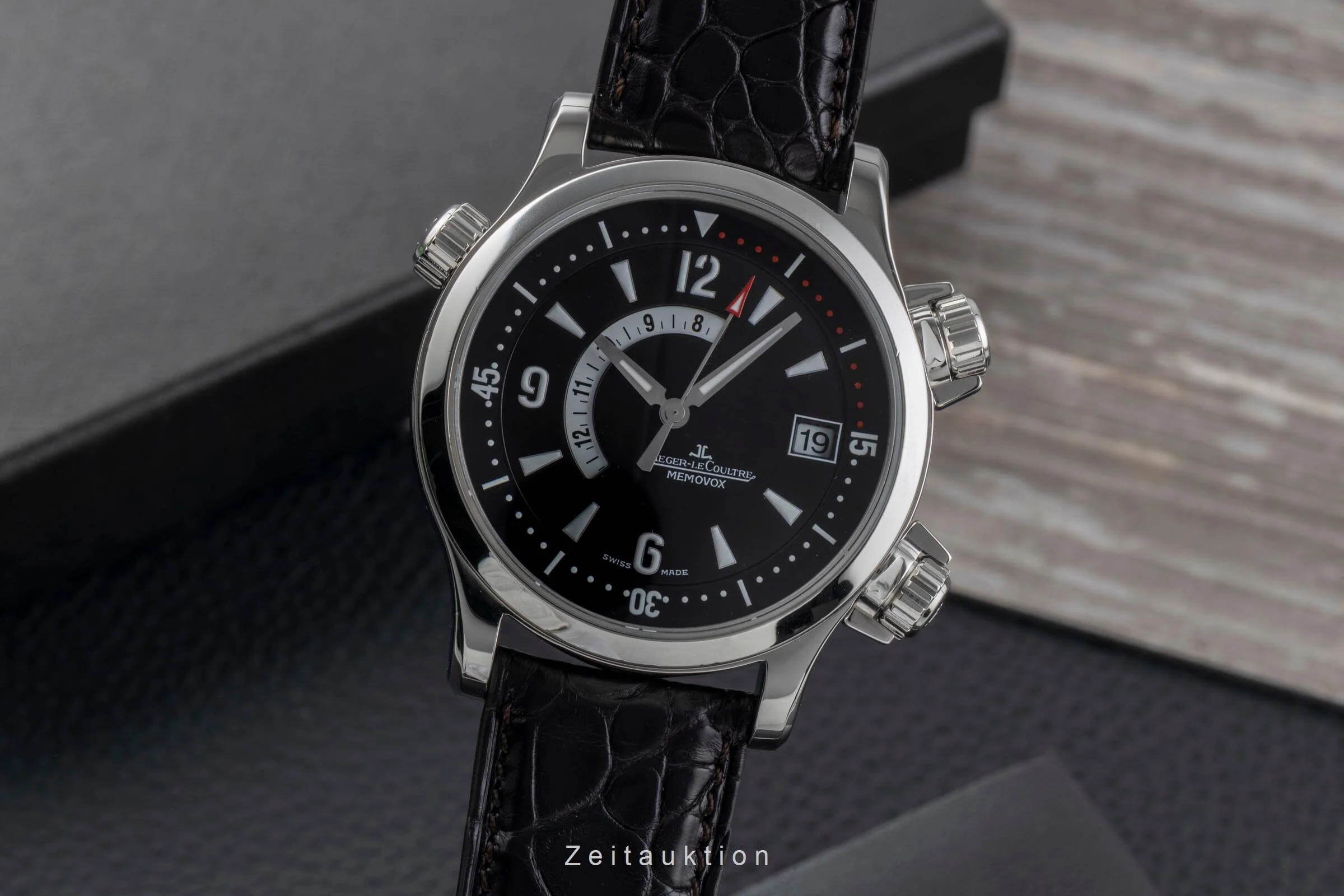 Jaeger LeCoultre Memovox steel automatic men's watch Q1708170  146.8.97/1 LP: 15400EUR  [2501538] - Image 2
