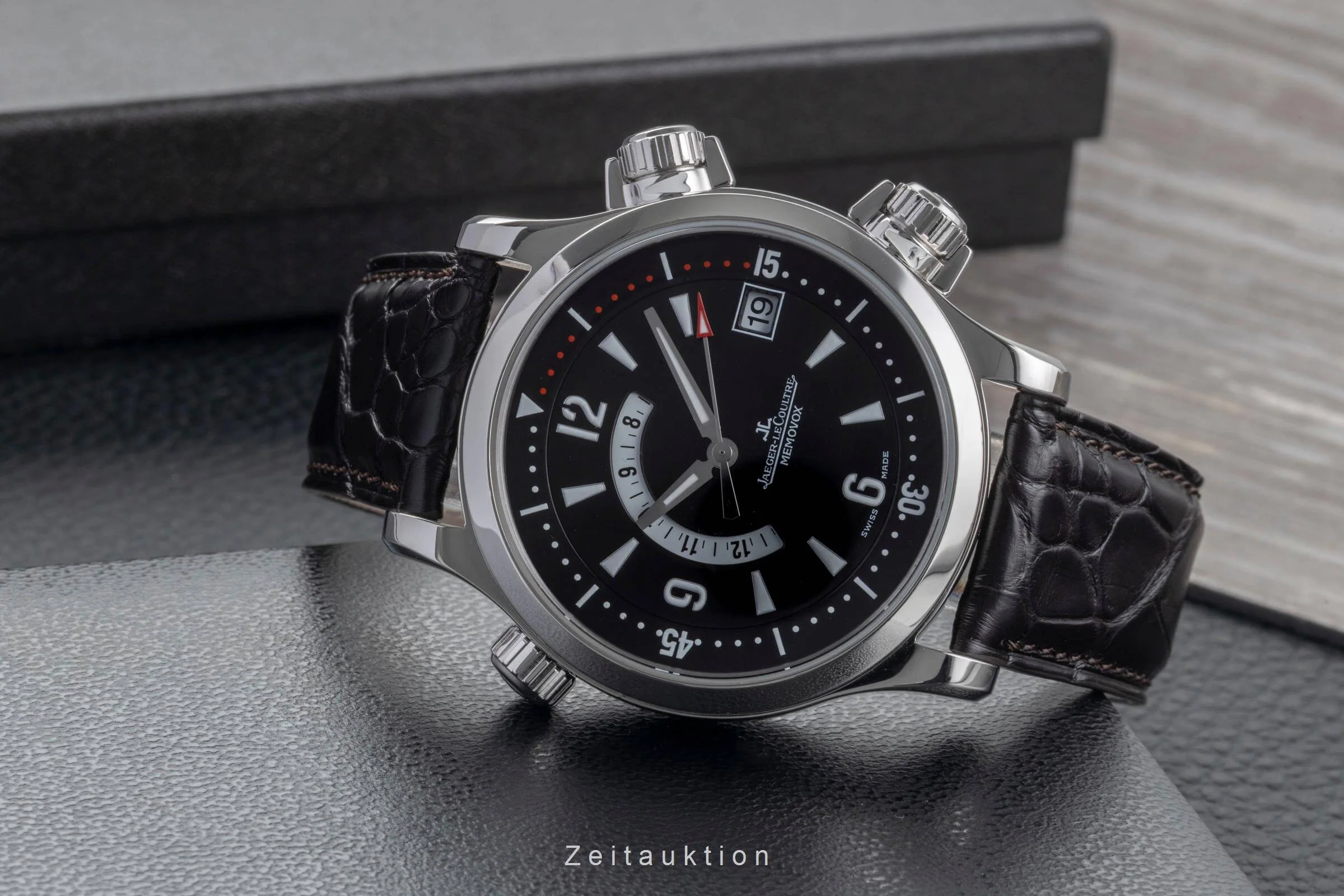 Jaeger LeCoultre Memovox steel automatic men's watch Q1708170  146.8.97/1 LP: 15400EUR  [2501538] - Image 3