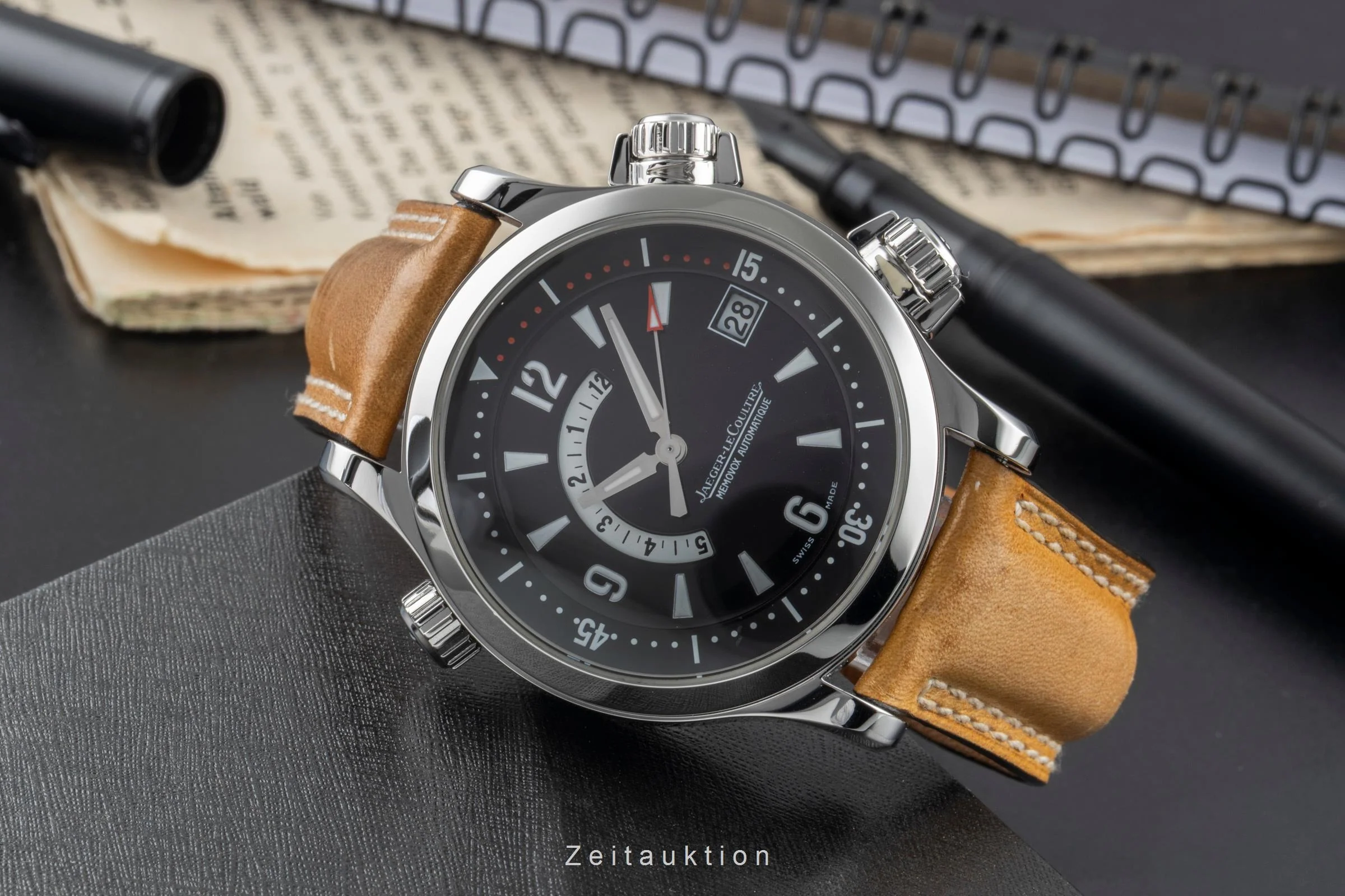 Jaeger LeCoultre Memovox steel automatic men's watch Q1708470, 146.8.97/1 LP: 15400EUR  [2505426] - Image 3