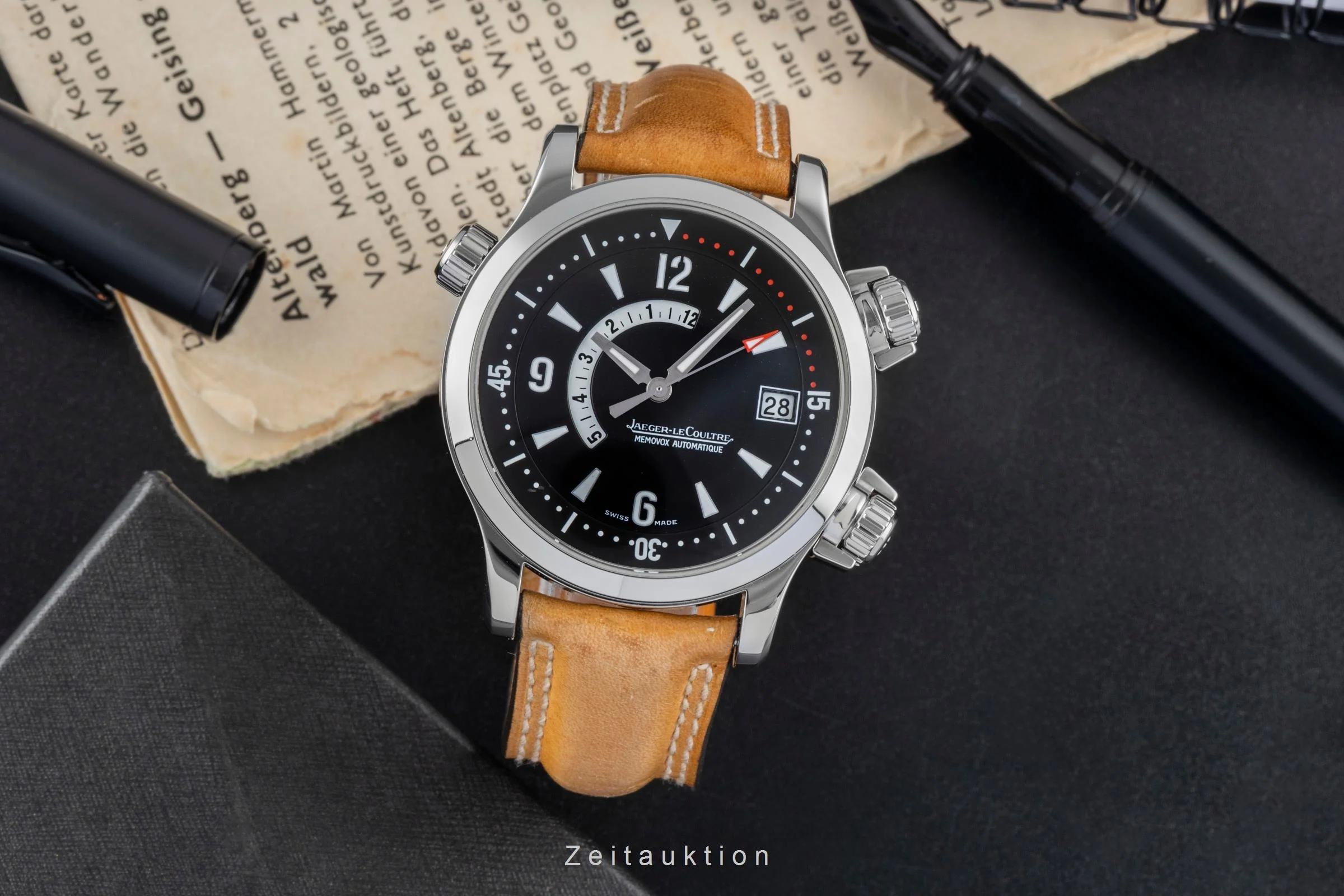 Jaeger LeCoultre Memovox steel automatic men's watch Q1708470, 146.8.97/1 LP: 15400EUR  [2505426] - Image 4