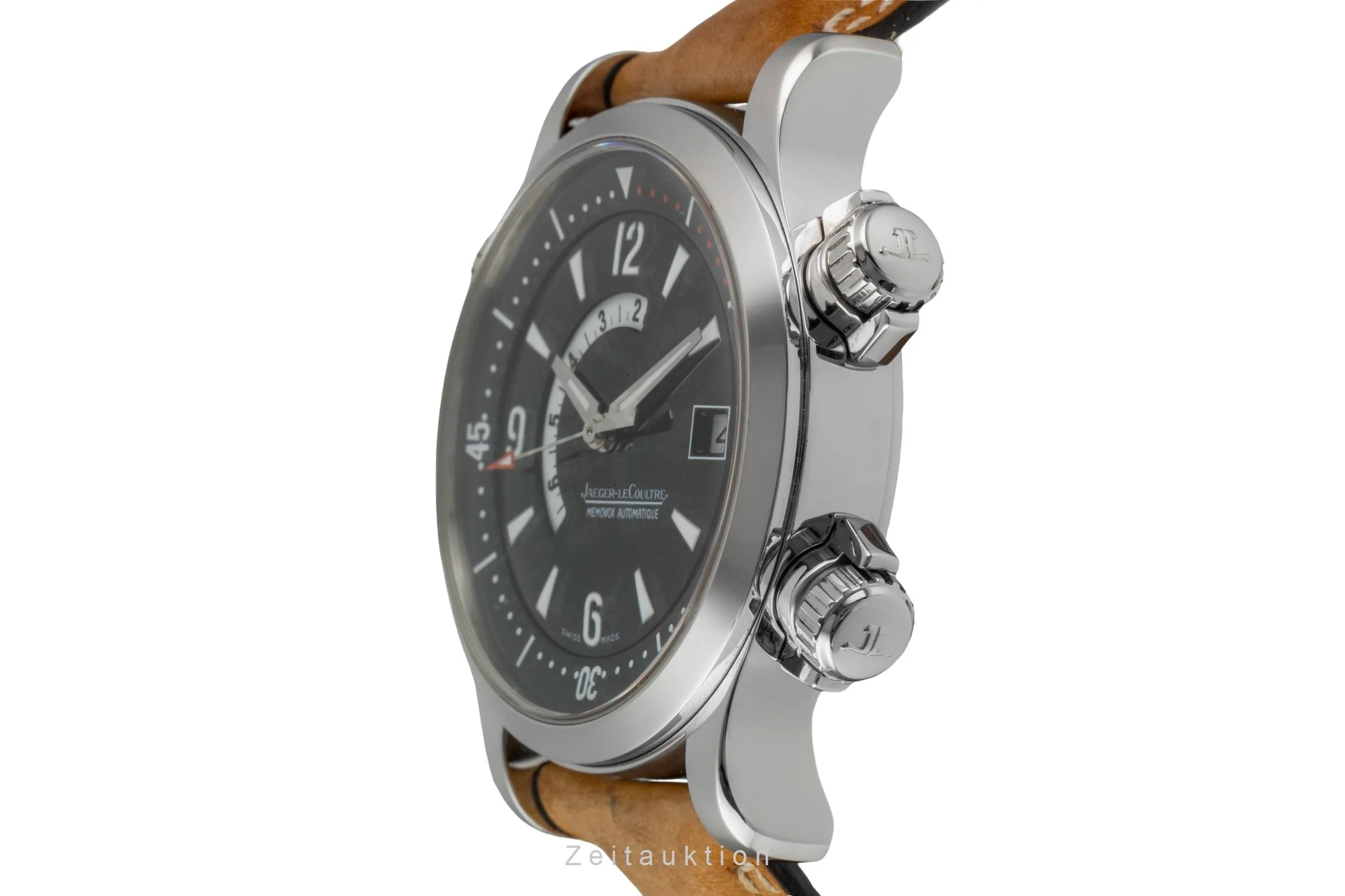 Jaeger LeCoultre Memovox steel automatic men's watch Q1708470  , 146.8.97/1  [2507196] - Image 7