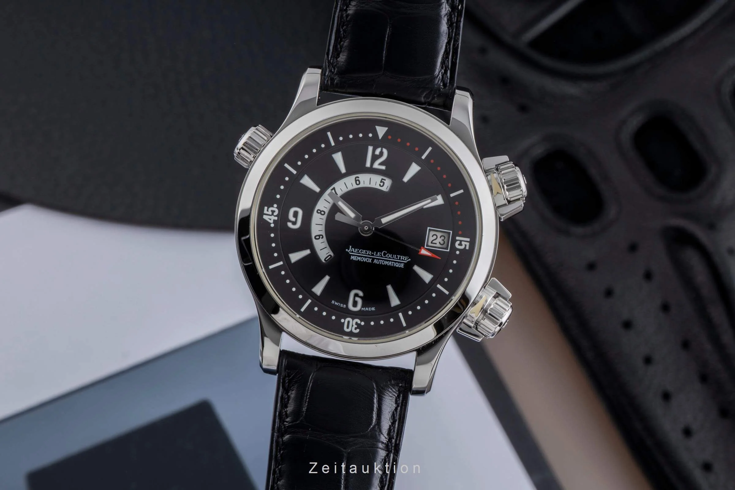 Jaeger LeCoultre Memovox steel automatic men's watch Q1708470   146.8.97 LP: 15400EUR  [2502400] - Image 2
