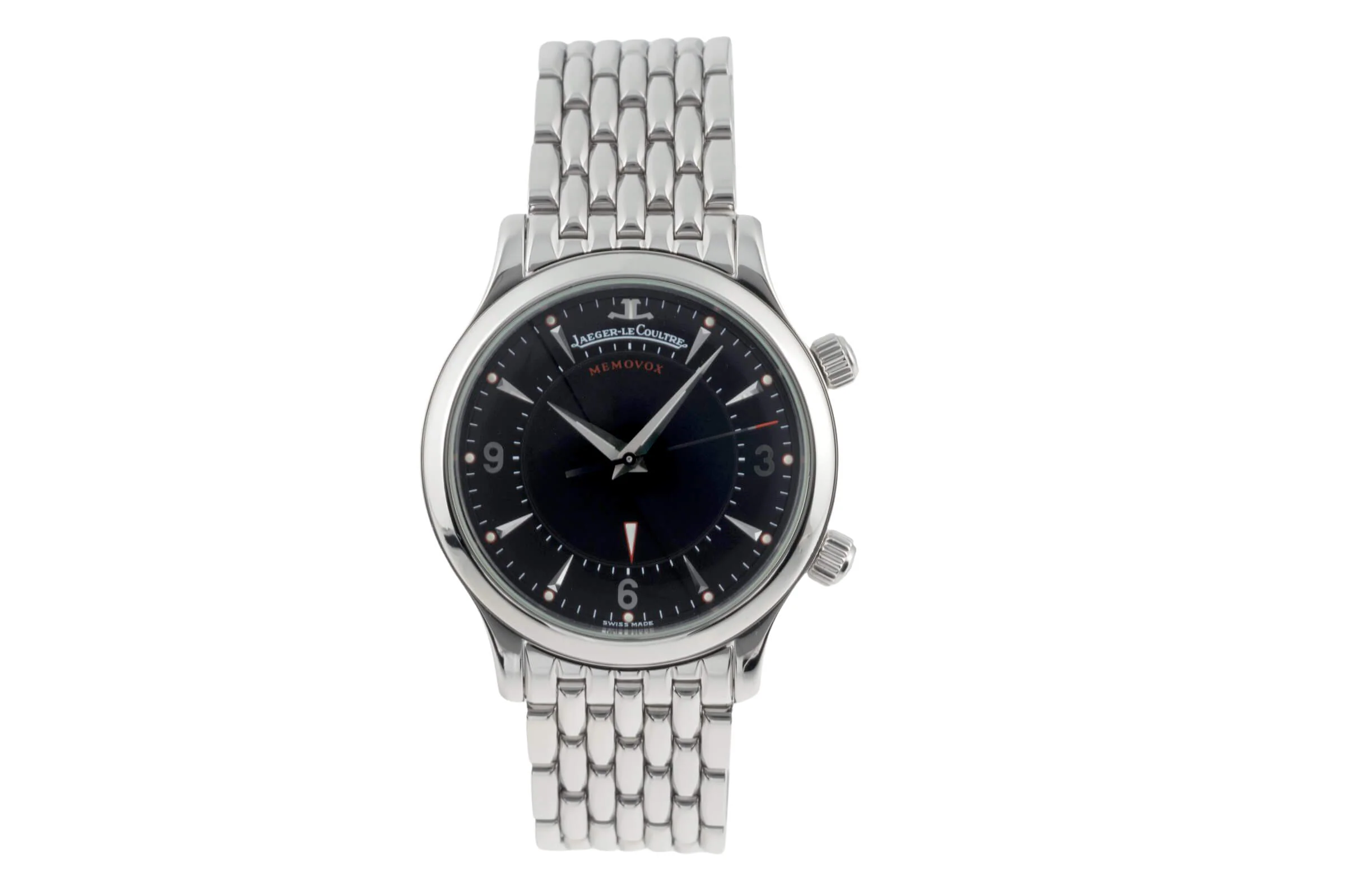Jaeger LeCoultre Memovox steel manual winding men's watch 144.8.94.S  [2402853] - Image 4