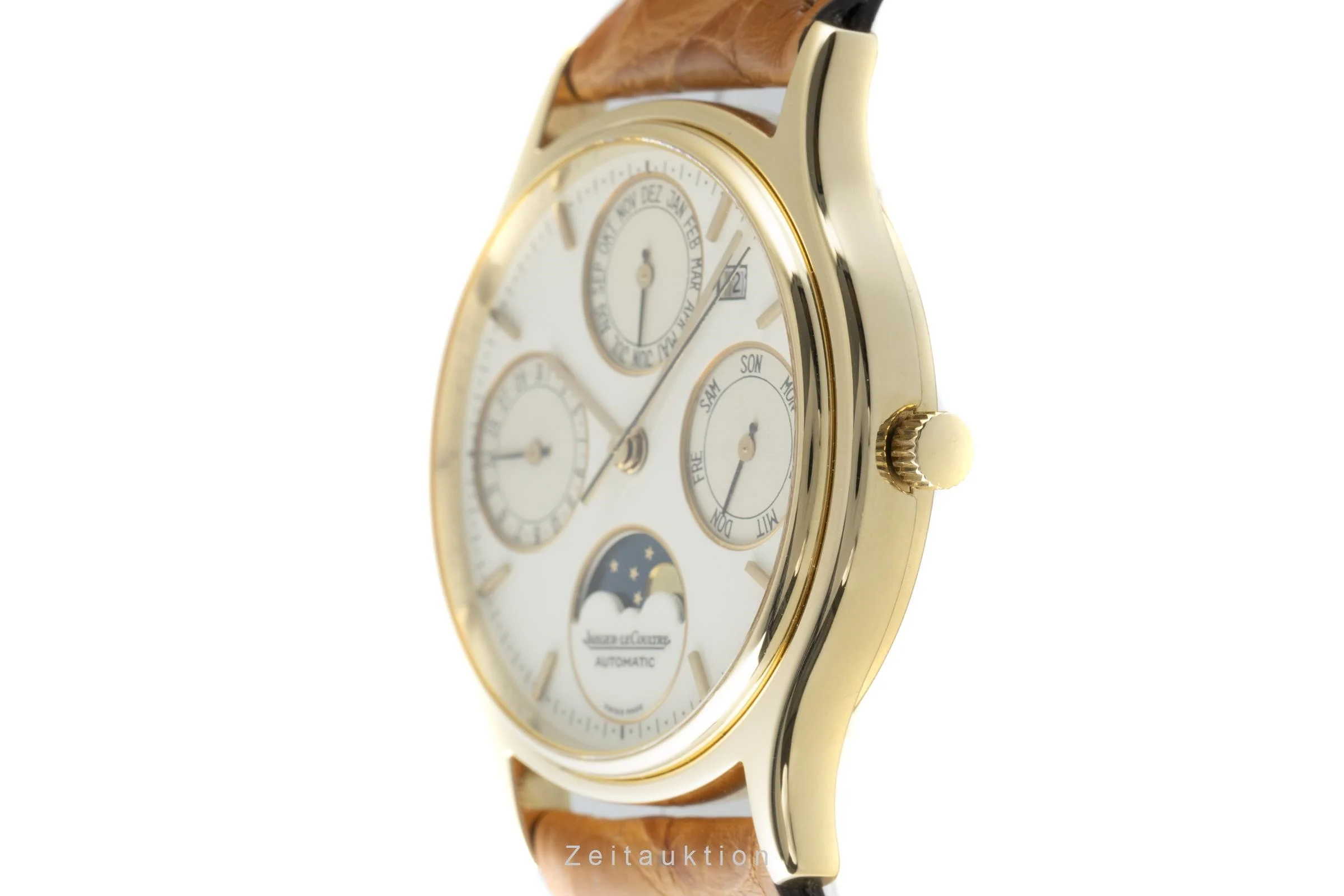 Jaeger LeCoultre Perpetual Calendar 18 ct gold automatic men's watch 141.140.1  [2203765] - Image 6