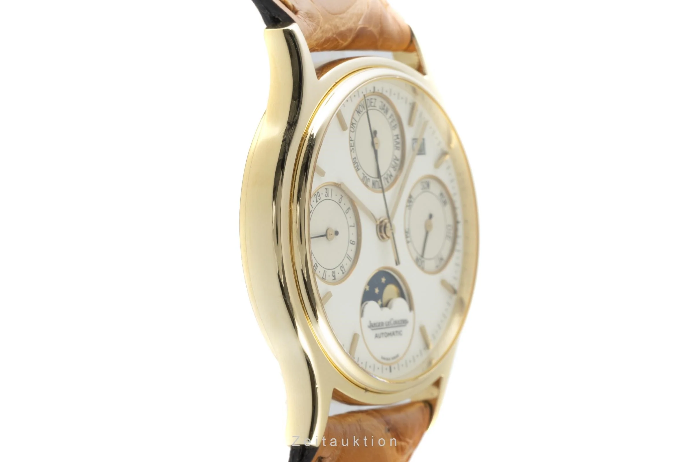 Jaeger LeCoultre Perpetual Calendar 18 ct gold automatic men's watch 141.140.1  [2203765] - Image 7