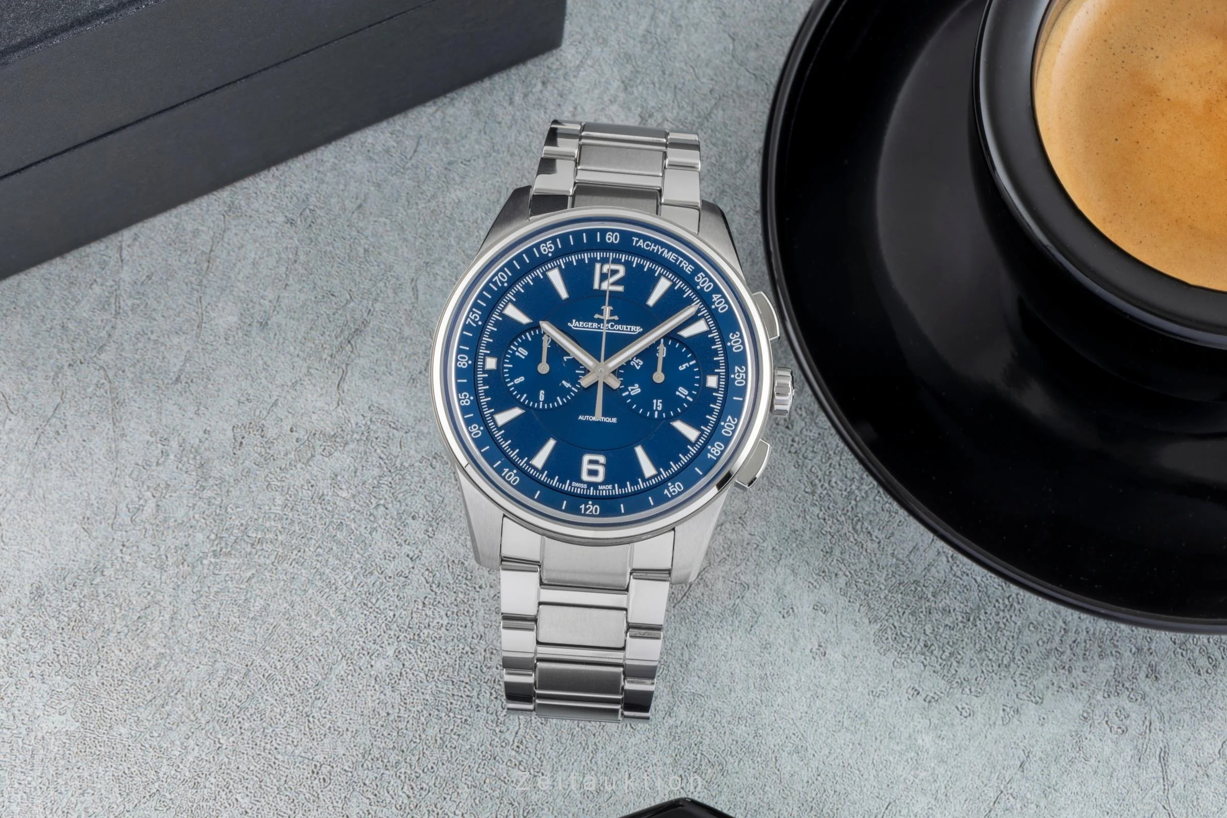 Jaeger LeCoultre Polaris chronograph steel automatic men's watch Q9028180, 842.8.C1.S  [2505277] - Image 4
