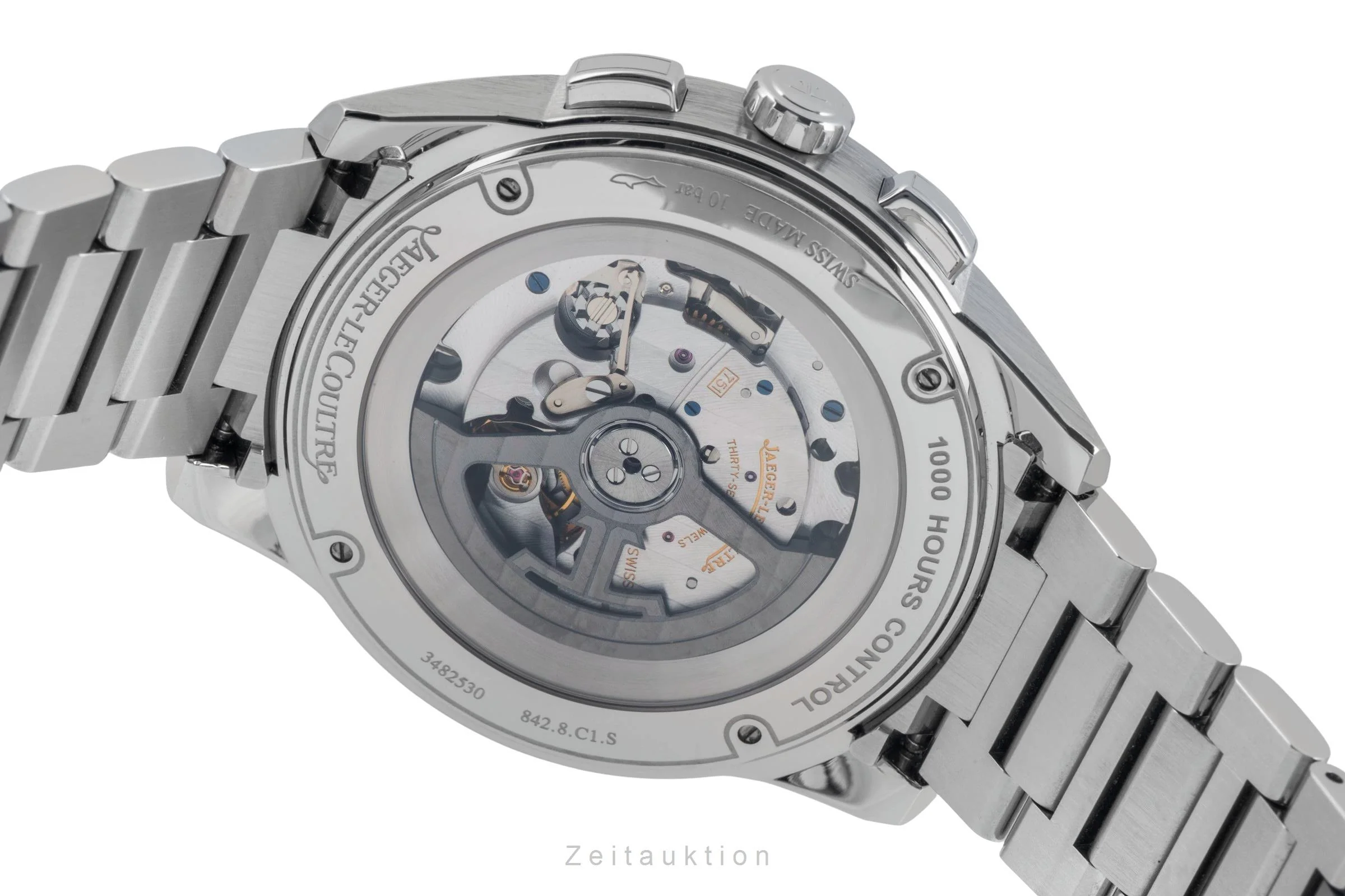 Jaeger LeCoultre Polaris chronograph steel automatic men's watch Q9028180, 842.8.C1.S  [2506606] - Image 13