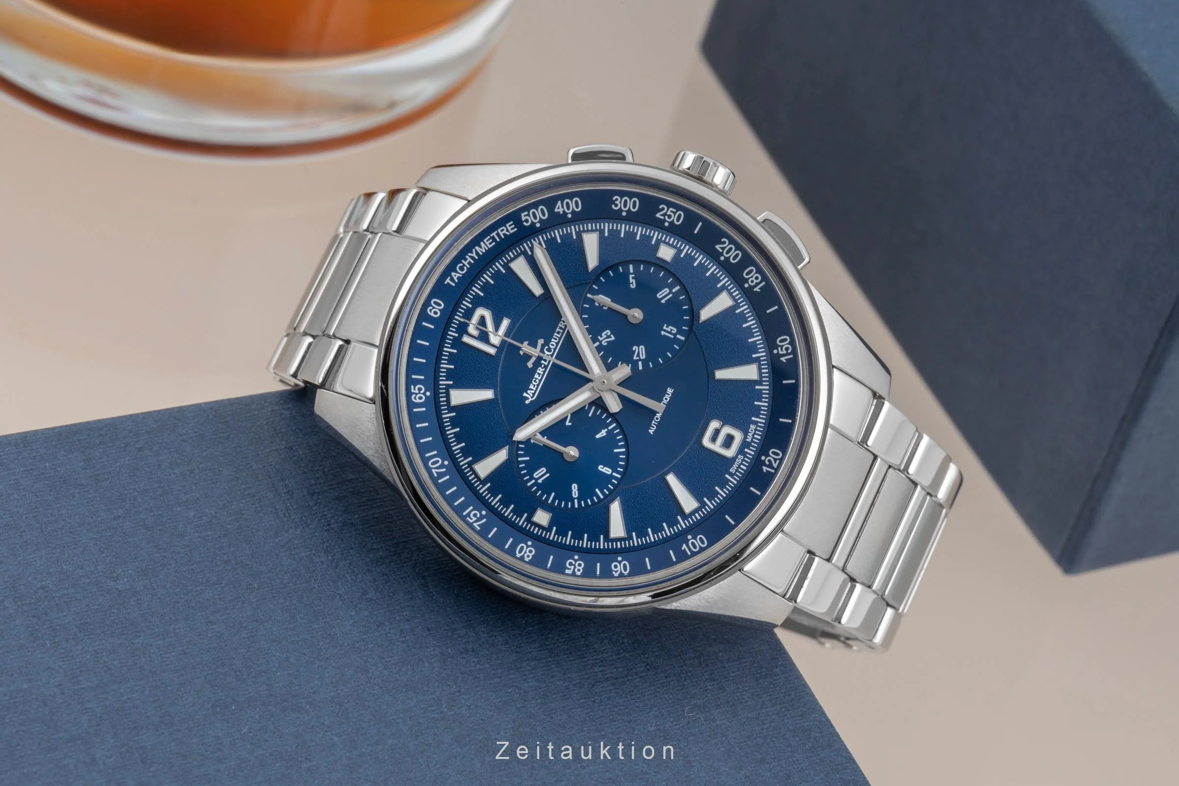 Jaeger LeCoultre Polaris chronograph steel automatic men's watch Q9028180, 842.8.C1.S  [2506606] - Image 3