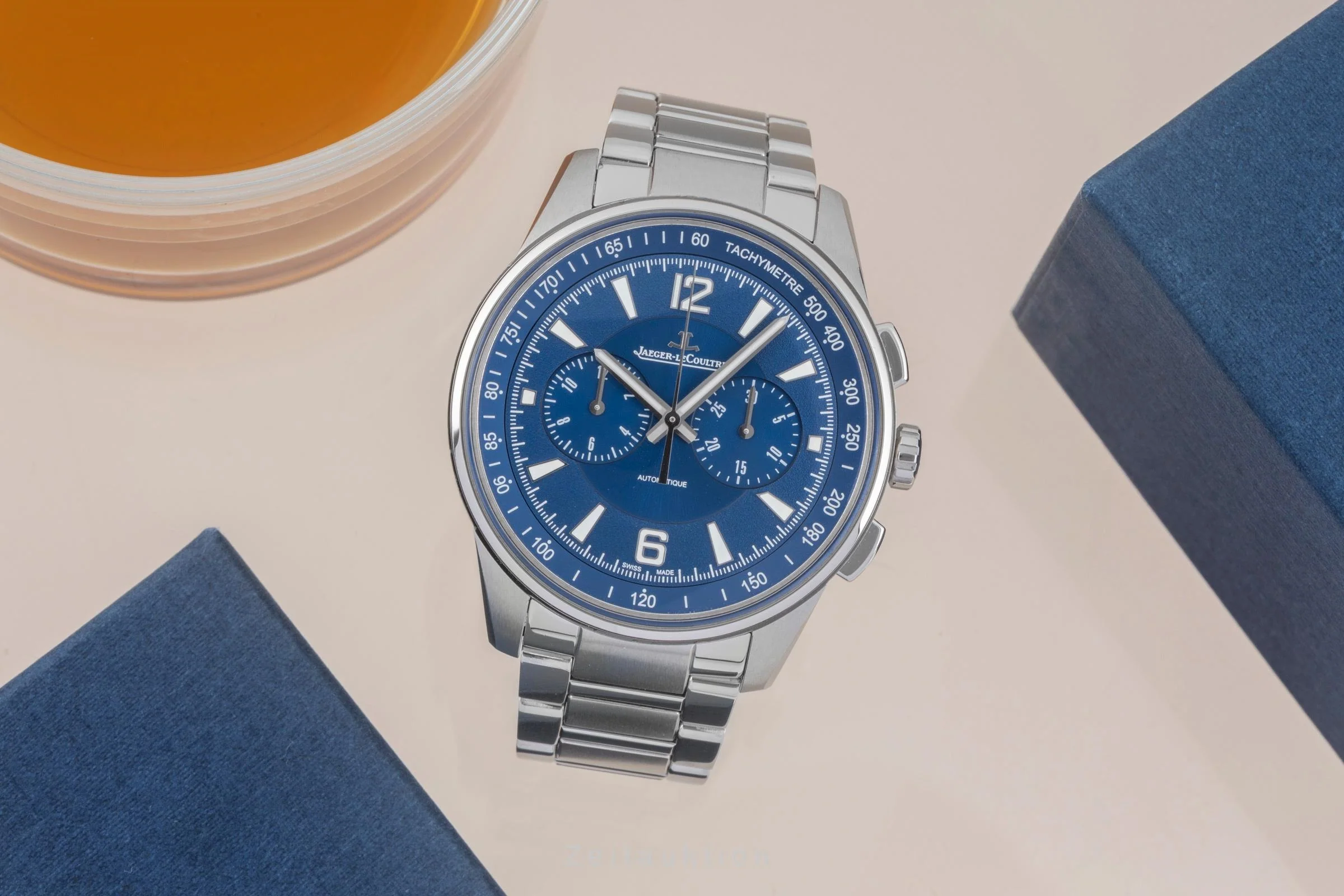 Jaeger LeCoultre Polaris chronograph steel automatic men's watch Q9028180, 842.8.C1.S  [2506606] - Image 4