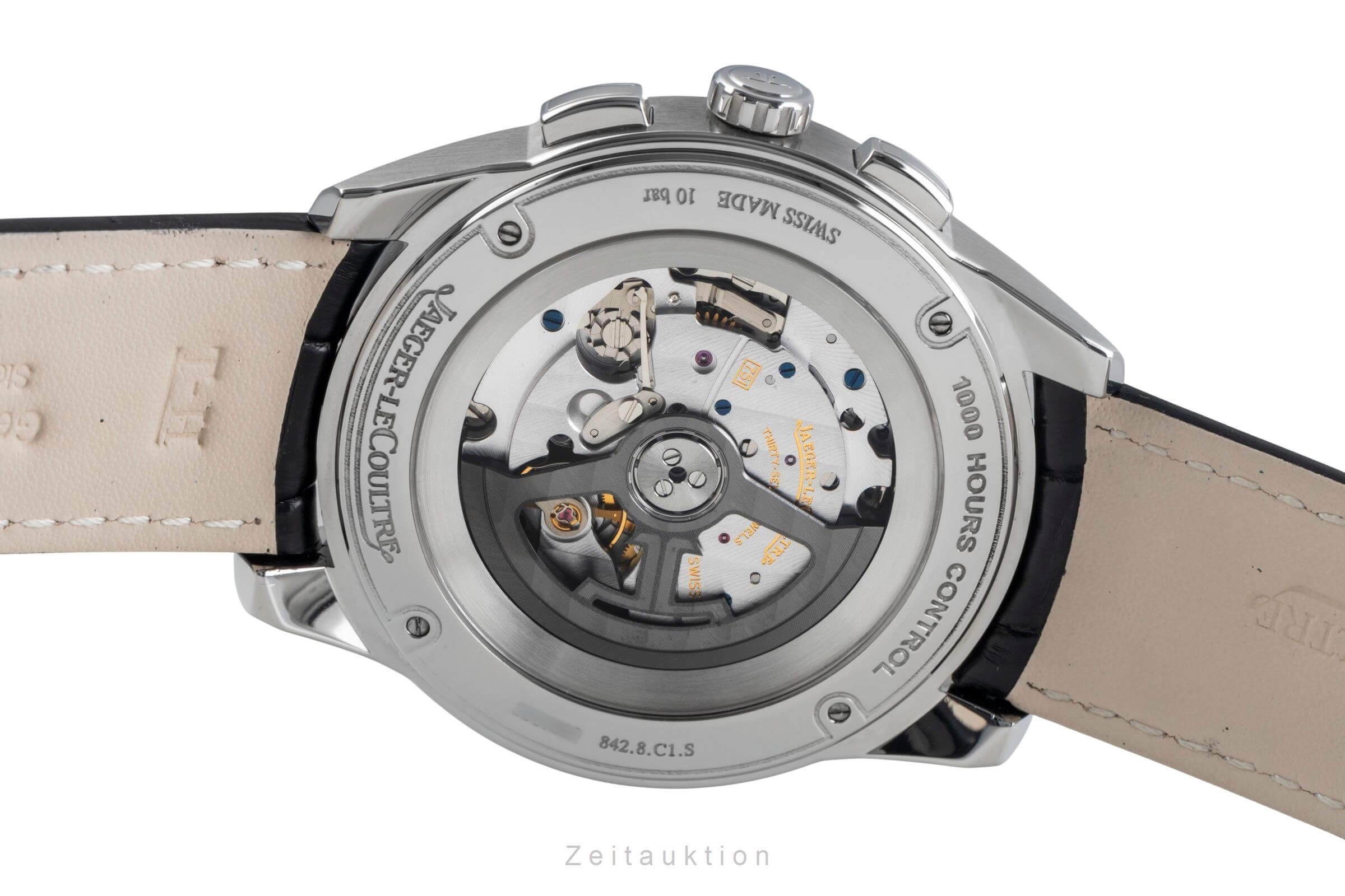 Jaeger LeCoultre Polaris chronograph steel automatic men's watch Q9028470, 842.8.C1.S  [2500110] - Image 11