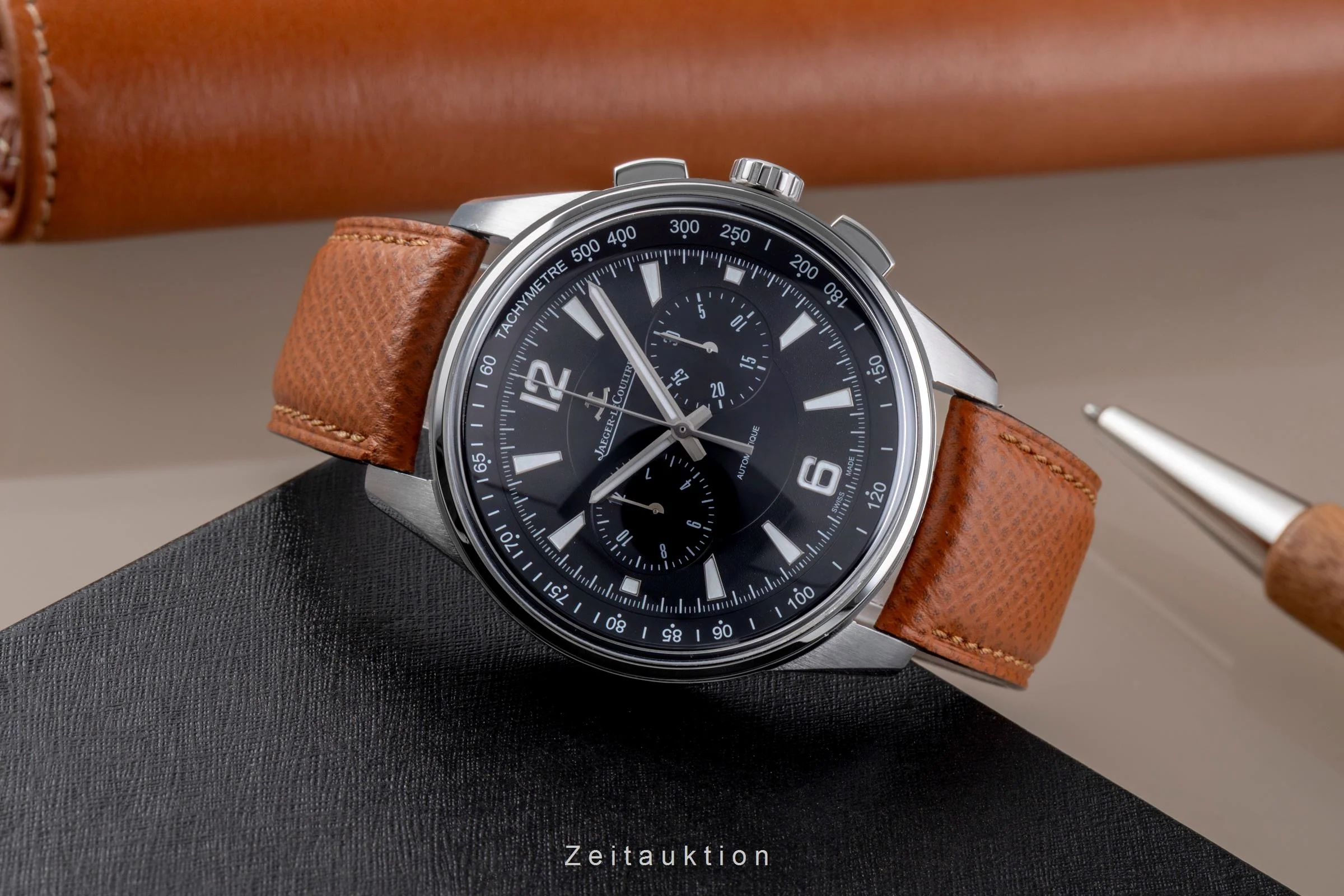 Jaeger LeCoultre Polaris chronograph steel automatic men's watch Q9028471, 842.8.C1.S LP: 16000EUR  [2505817] - Image 3
